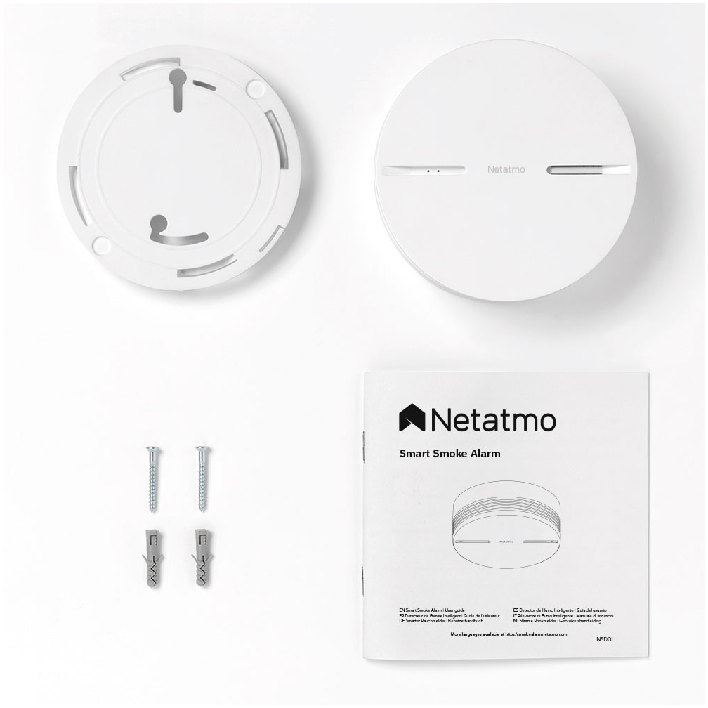 Netatmo Sensor »Smarter Rauchmelder«