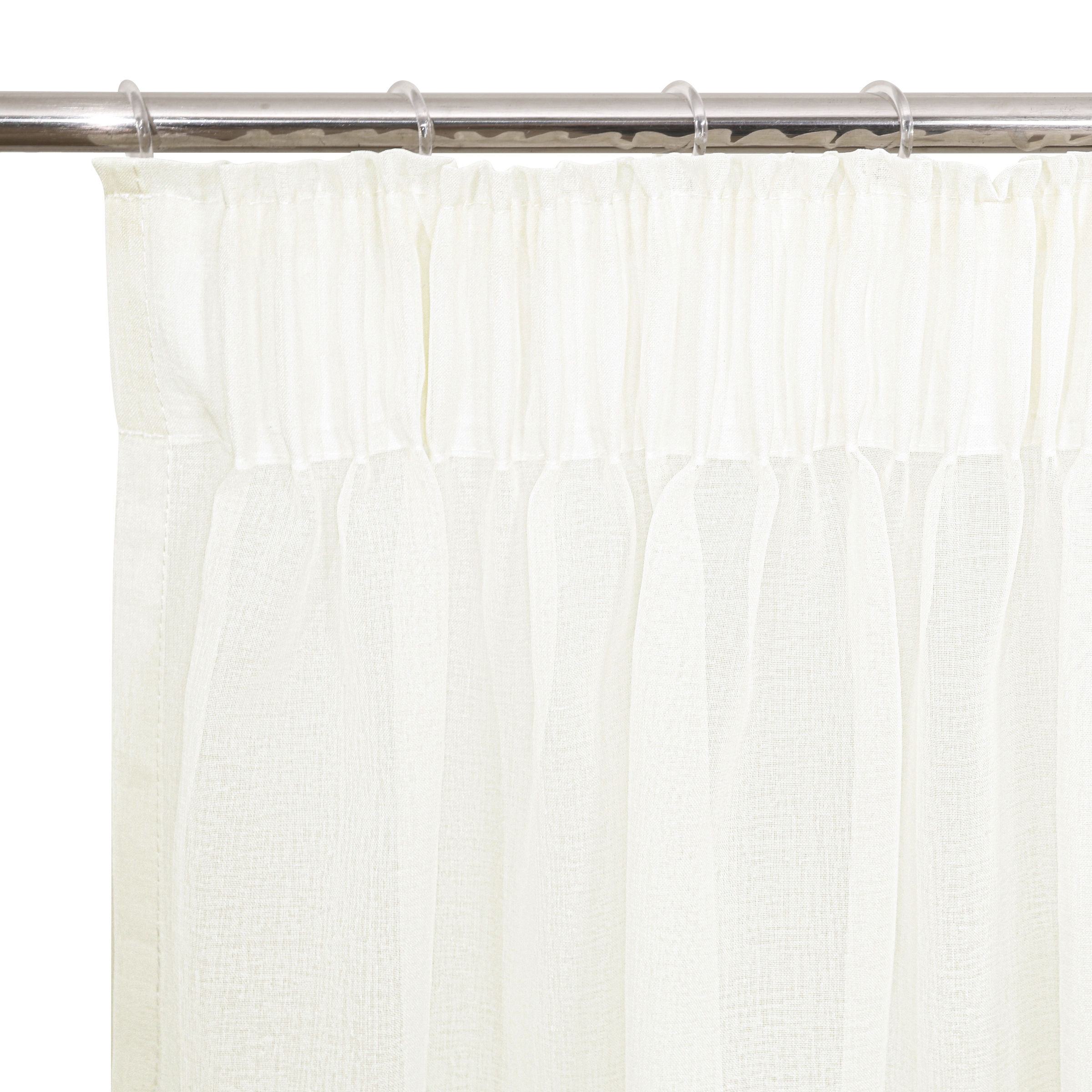 OTTO home Gardine »Dolly, 1 Stück, Multifunktionsband, transparent« Multifunktionsband 1 Stk. tlg. Transparent, Gewebt, Polyester, extra Breite ab 3 Meter