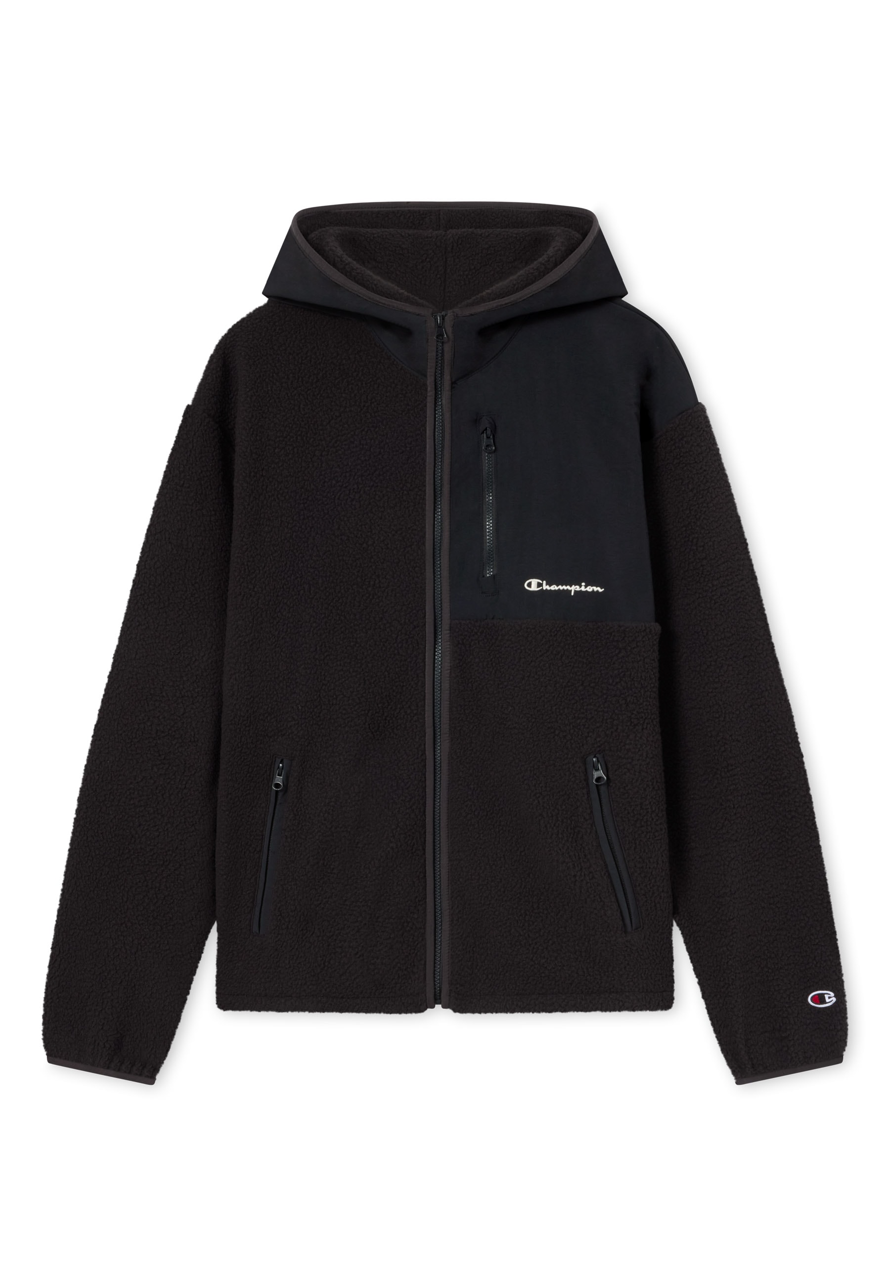 Champion »SPORTWEAR ZIP-UP HOODIE Relax Fit Polar« mit Taschen und Logostickereien