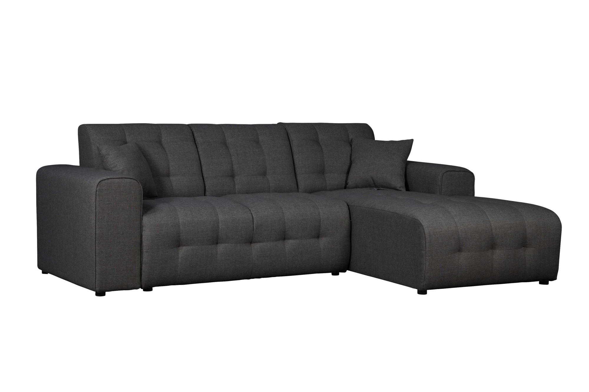 Home affaire Ecksofa »Nosia L-Form«, incl. 2 Zierkissen, mit feiner Steppung
