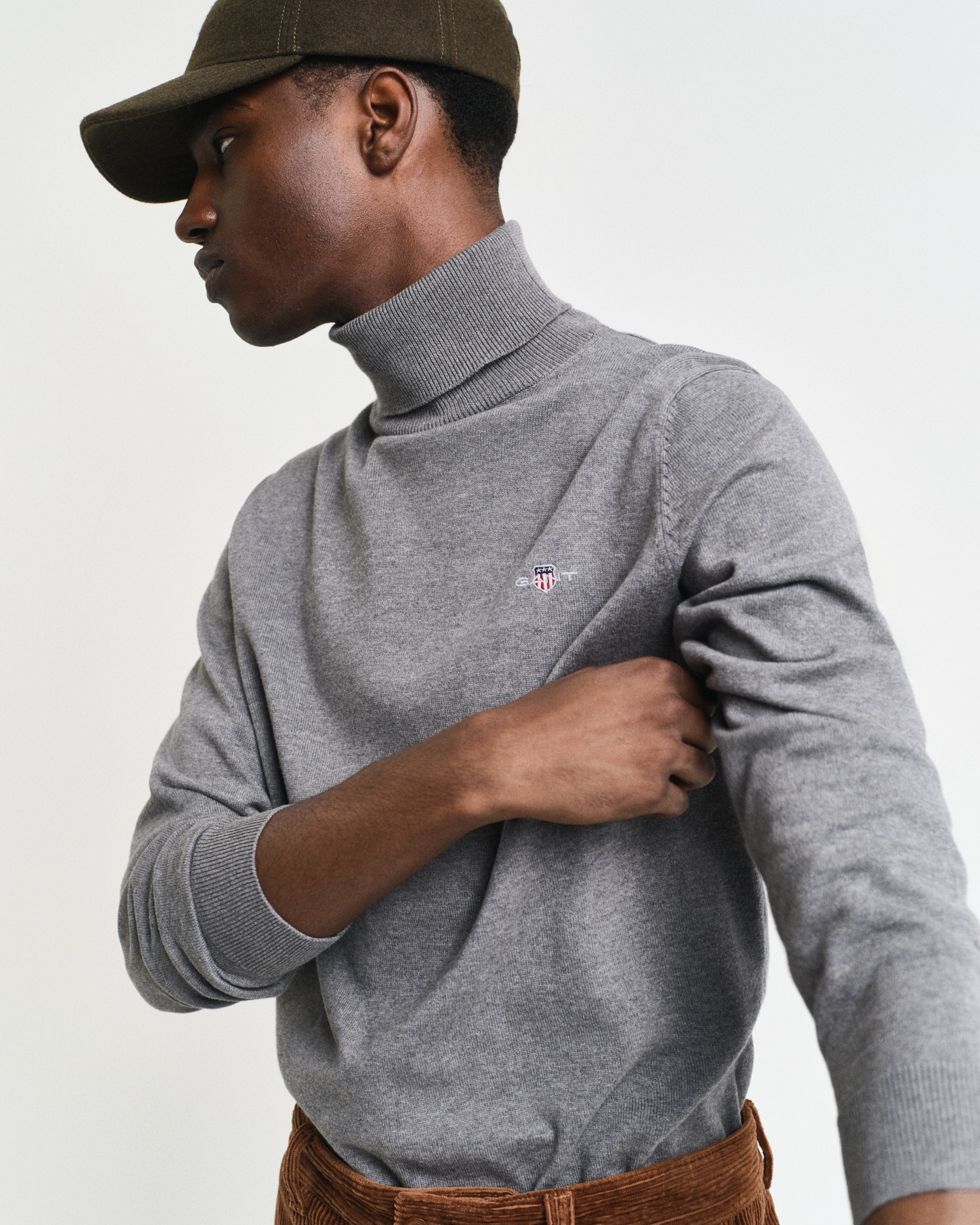 Gant Rollkragenpullover »CLASSIC COTTON ROLLERNECK«, Premium Rolli aus weicher 100% Baumwolle, Übergangspullover
