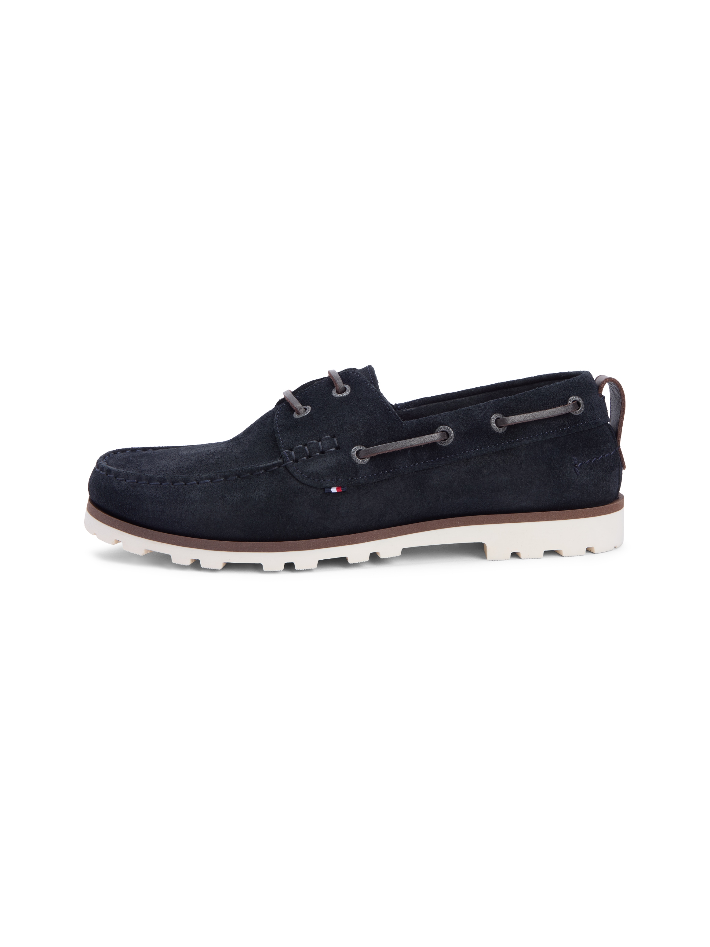 Tommy Hilfiger Bootsschuh »HILIFGER LIGHT SDE BOAT SHOE«  Schnürschuh, Halbschuh mit Durchzügen und Ösen