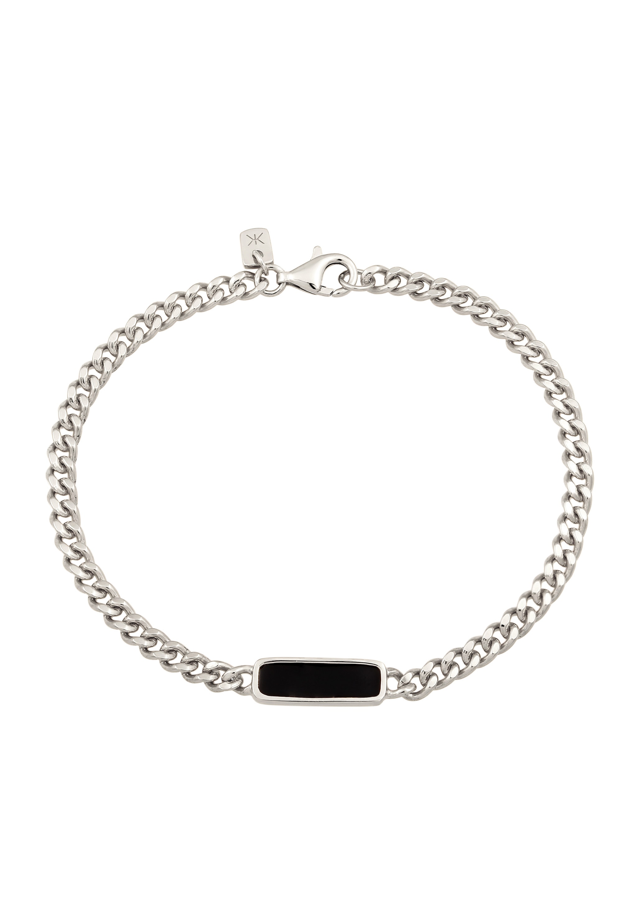 Kuzzoi Armkette »Armband Emaille 925 Sterling Silber«