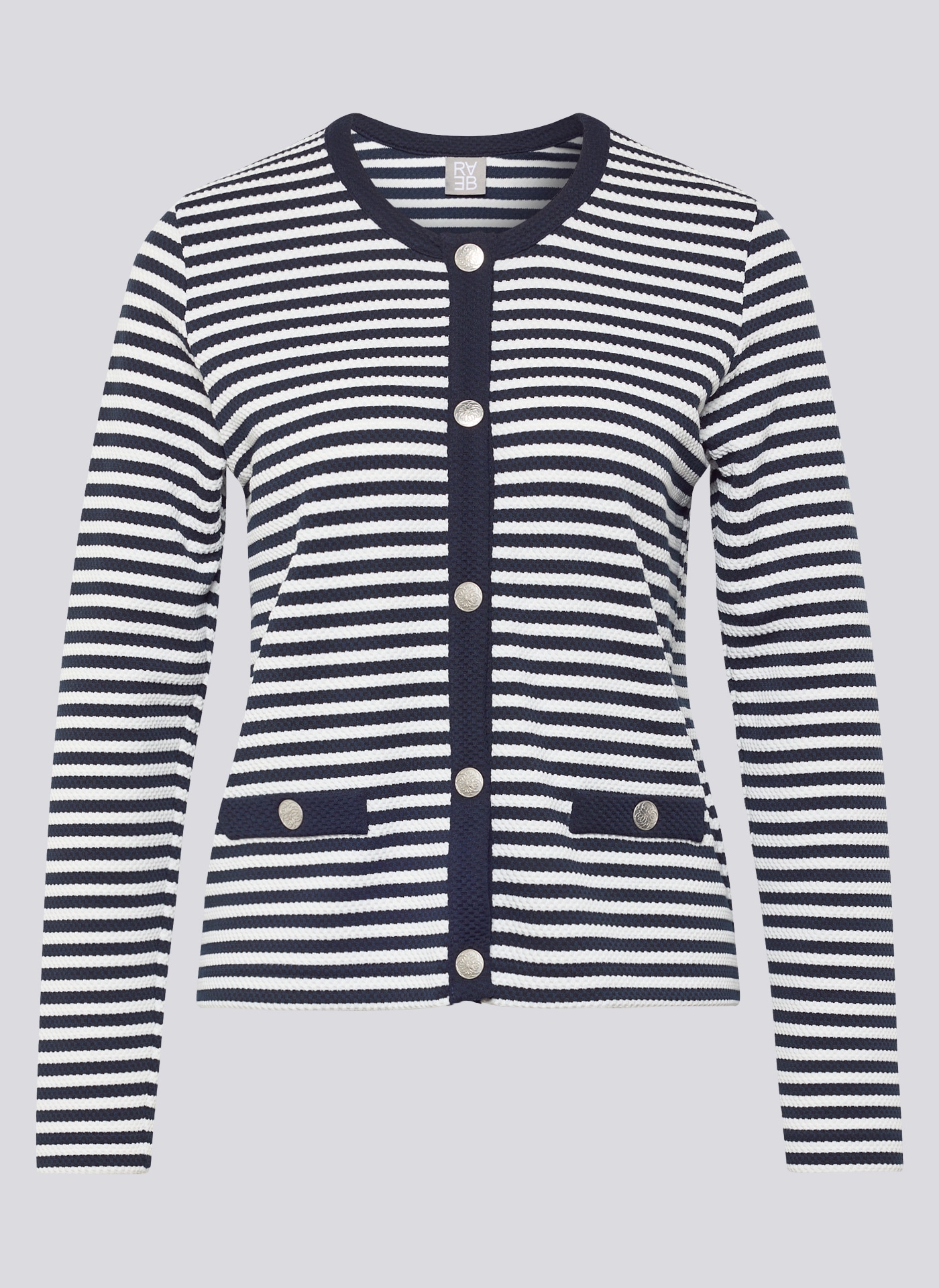 Rabe Blouson mit Streifen Muster