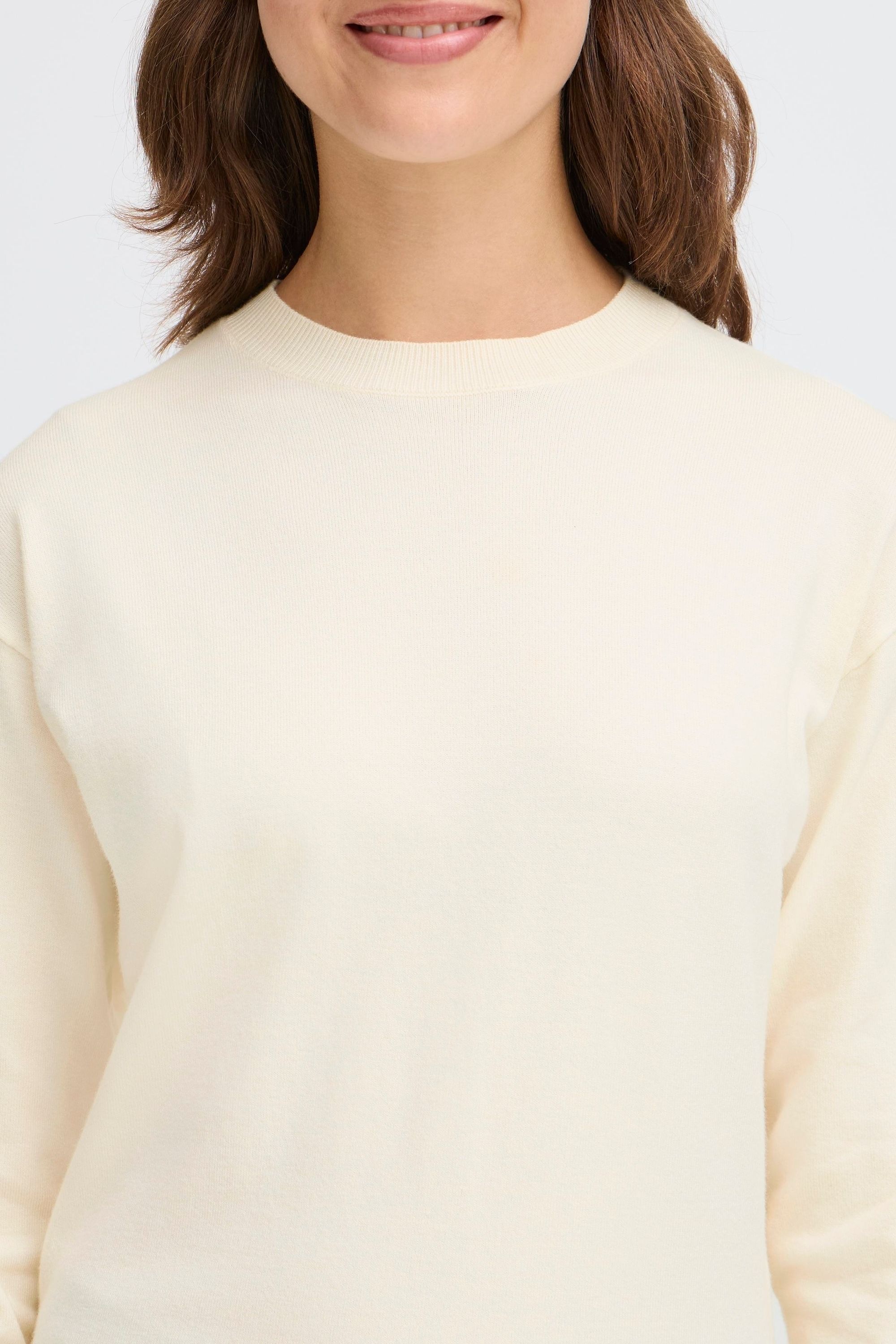 OXMO Strickfleece-Pullover »Strickpullover OXISCANNY LS«