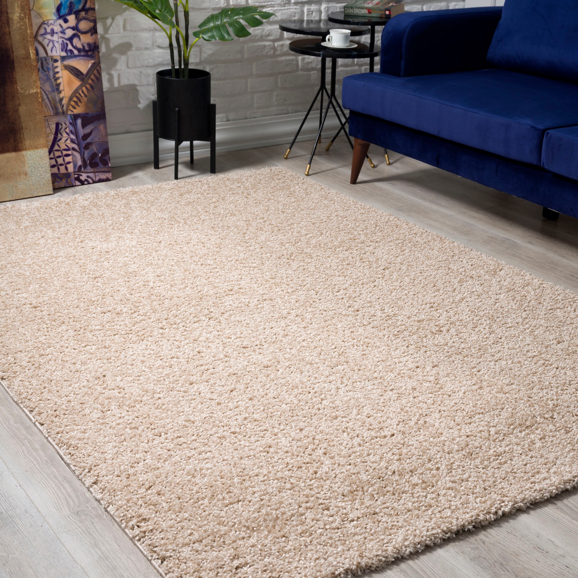 Sanat Hochflor-Teppich »LOCA«, rechteckig, 30 mm Höhe, Wohnzimmer, Langflor, Shaggy, Schlafzimmer