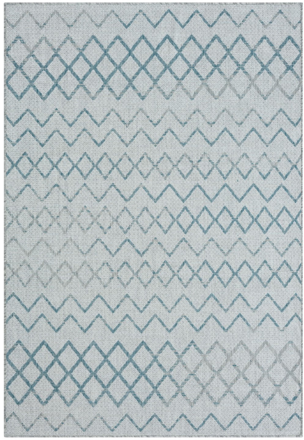 Myflair Möbel & Accessoires Teppich »Nebula, LAGERRÄUMUNG!«, rechteckig, 6 mm Höhe, modernes Design, Rauten, Outdoor geeignet, Balkon, Terrasse