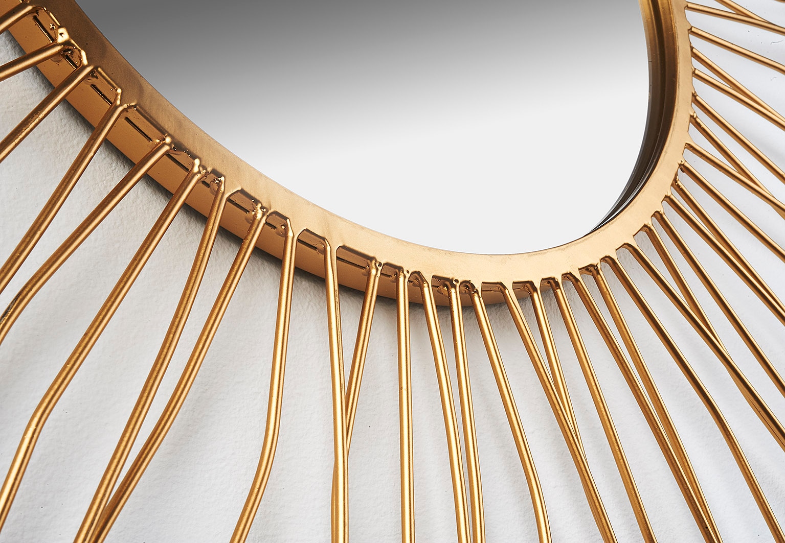 locker Wandspiegel »Wandspiegel SUN - rund -«