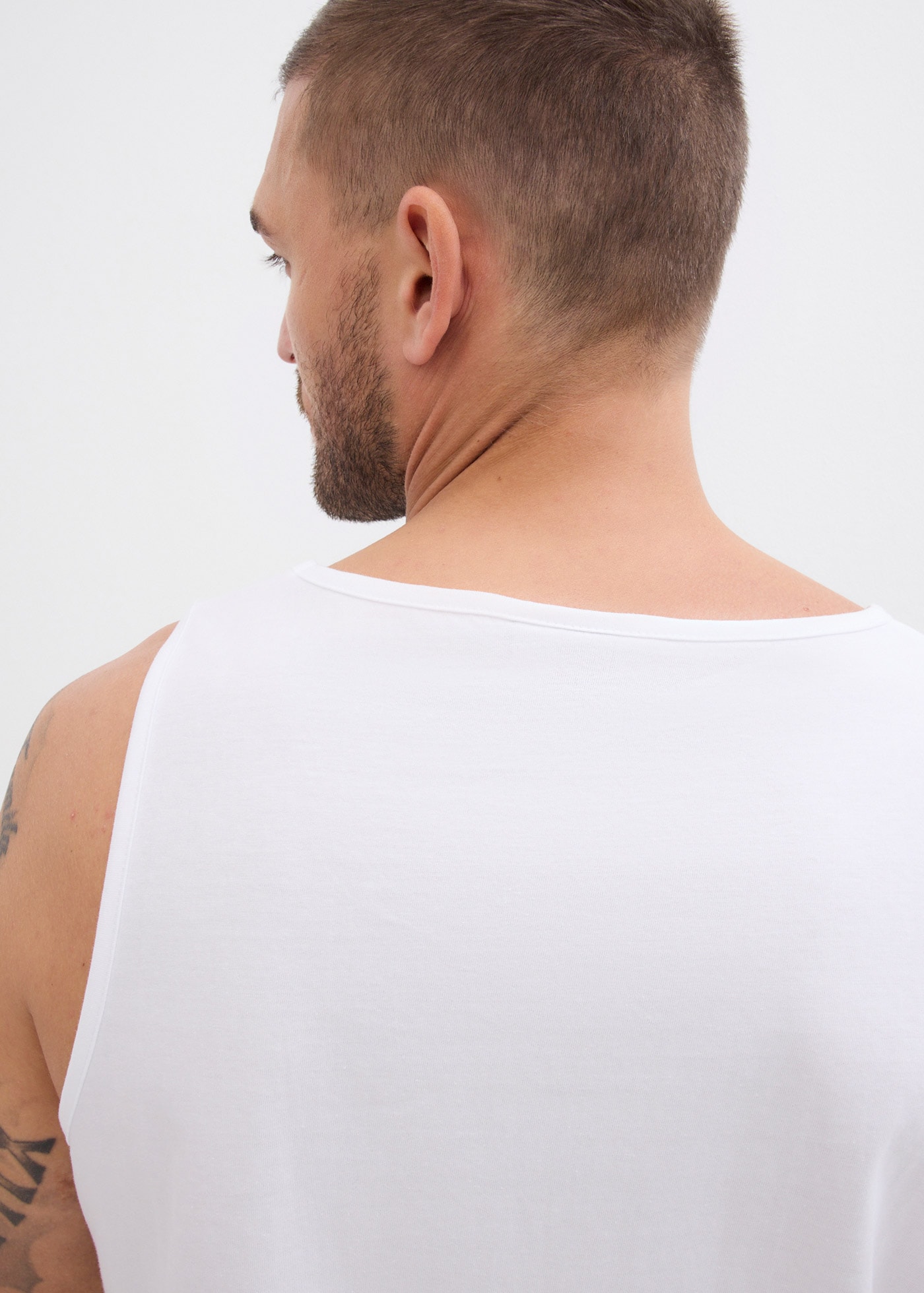 bonprix Tanktop Packung, 3 tlg. Regular Fit, Rundhalsausschnitt