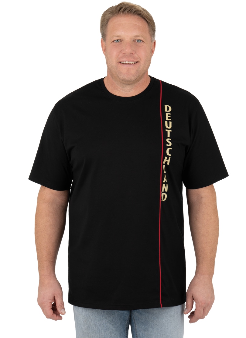 Trigema T-Shirt »TRIGEMA Shirt Deutschland«, (1 tlg.)