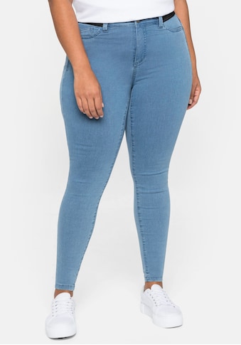Sheego Stretch-Jeans, »Die Skinny«, wächst bis zu 3 Gr. mit kaufen