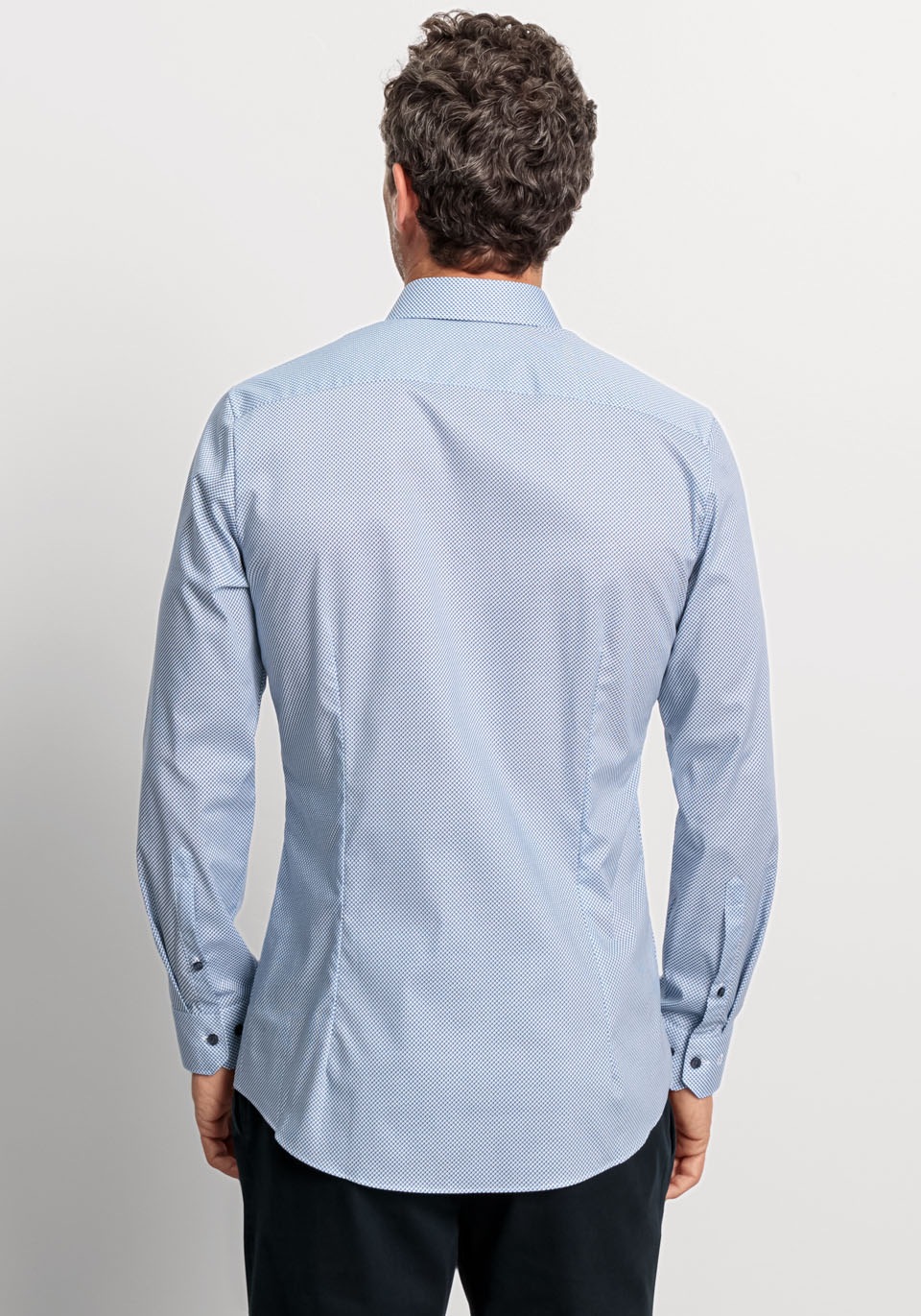 OLYMP Businesshemd »No. Six super slim«, mit smartem Micro-Dessin