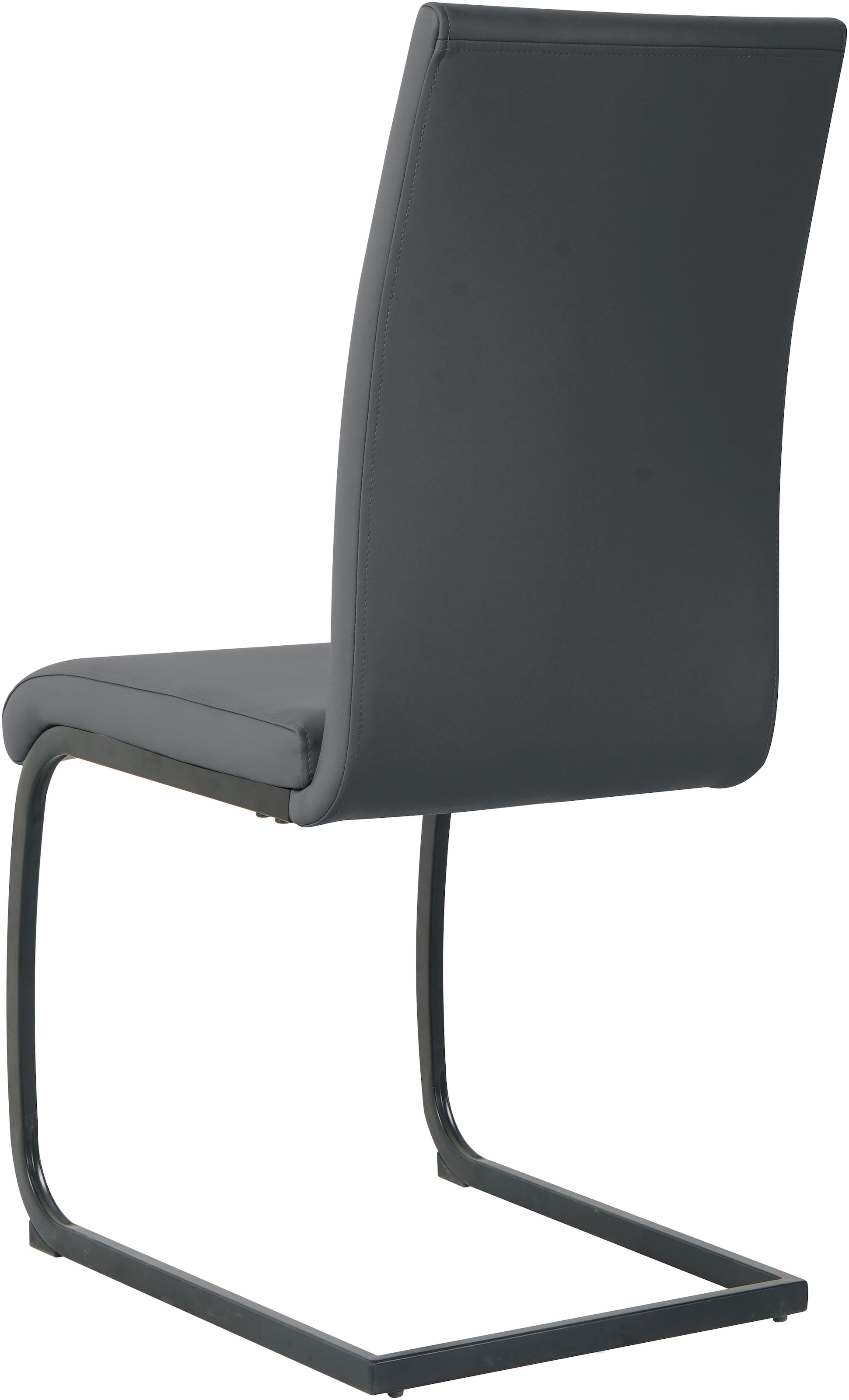 INOSIGN Freischwinger, (Set), 2 St., Kunstleder, mit Wellenunterfederung
