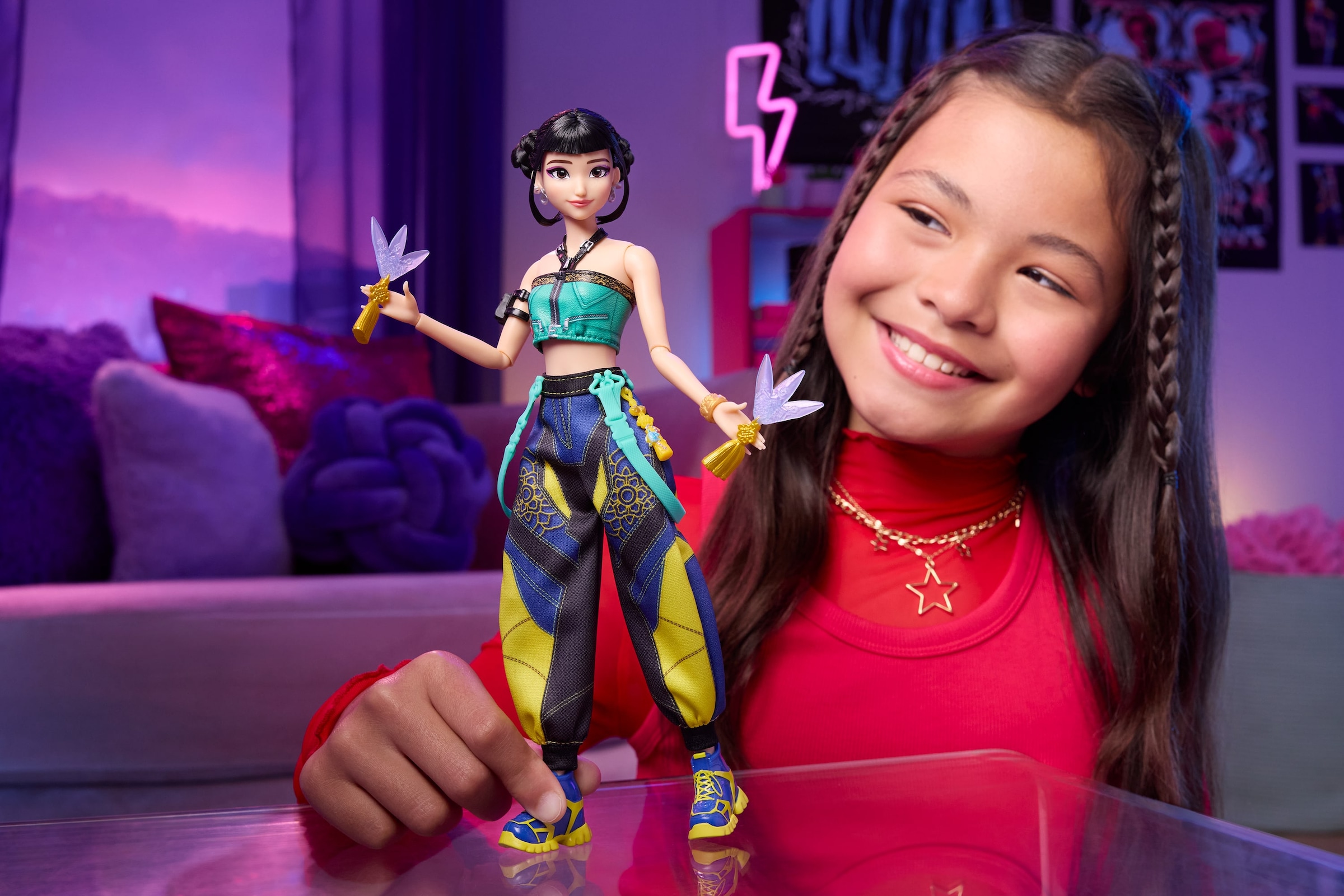 Mattel® Anziehpuppe »KPop Demon Hunters HUNTR/X: ZOEY - HOW IT'S DONE«