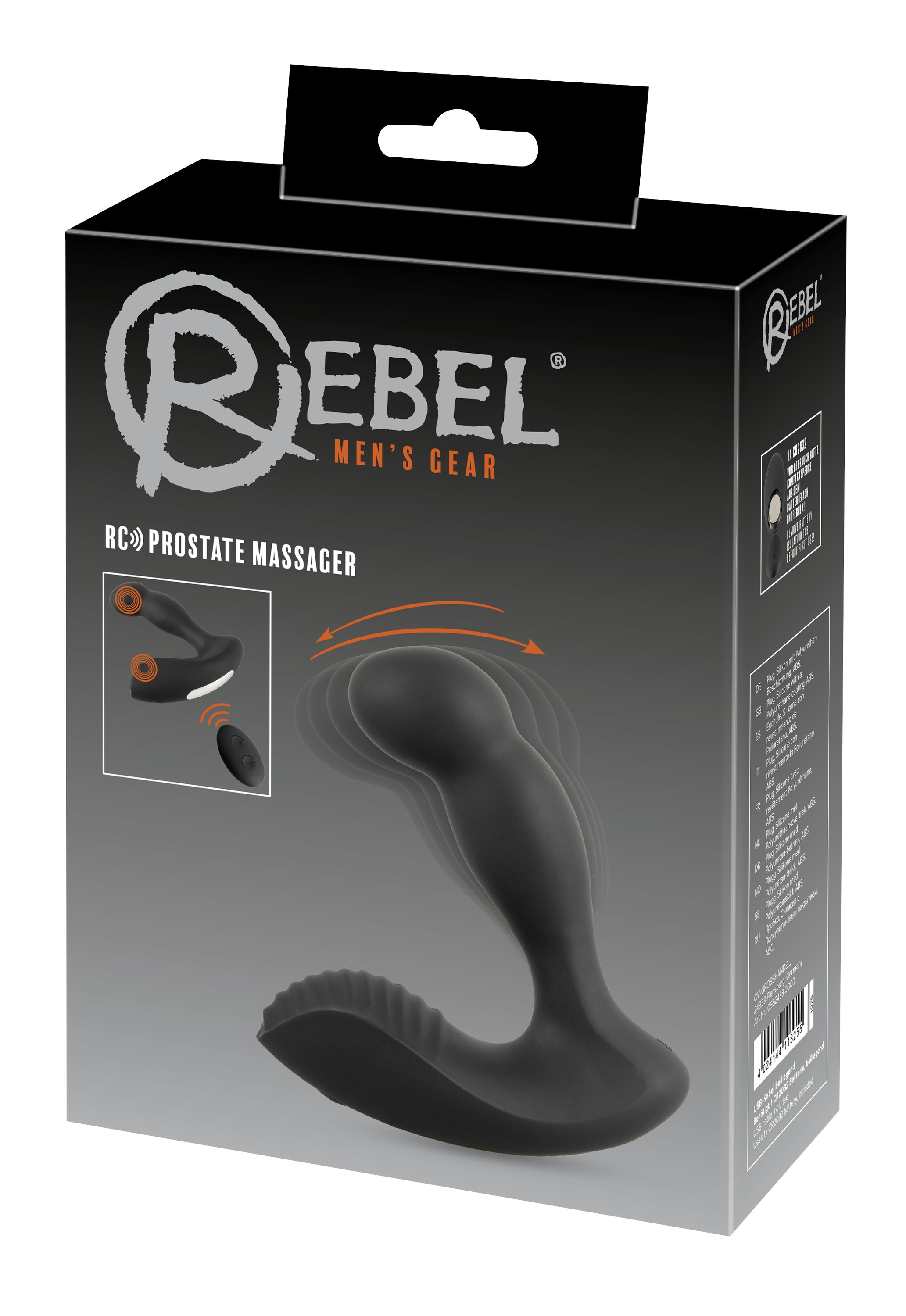 REBEL Anal-Stimulator »Prostata-Vibrator RC Prostate Massager« ()