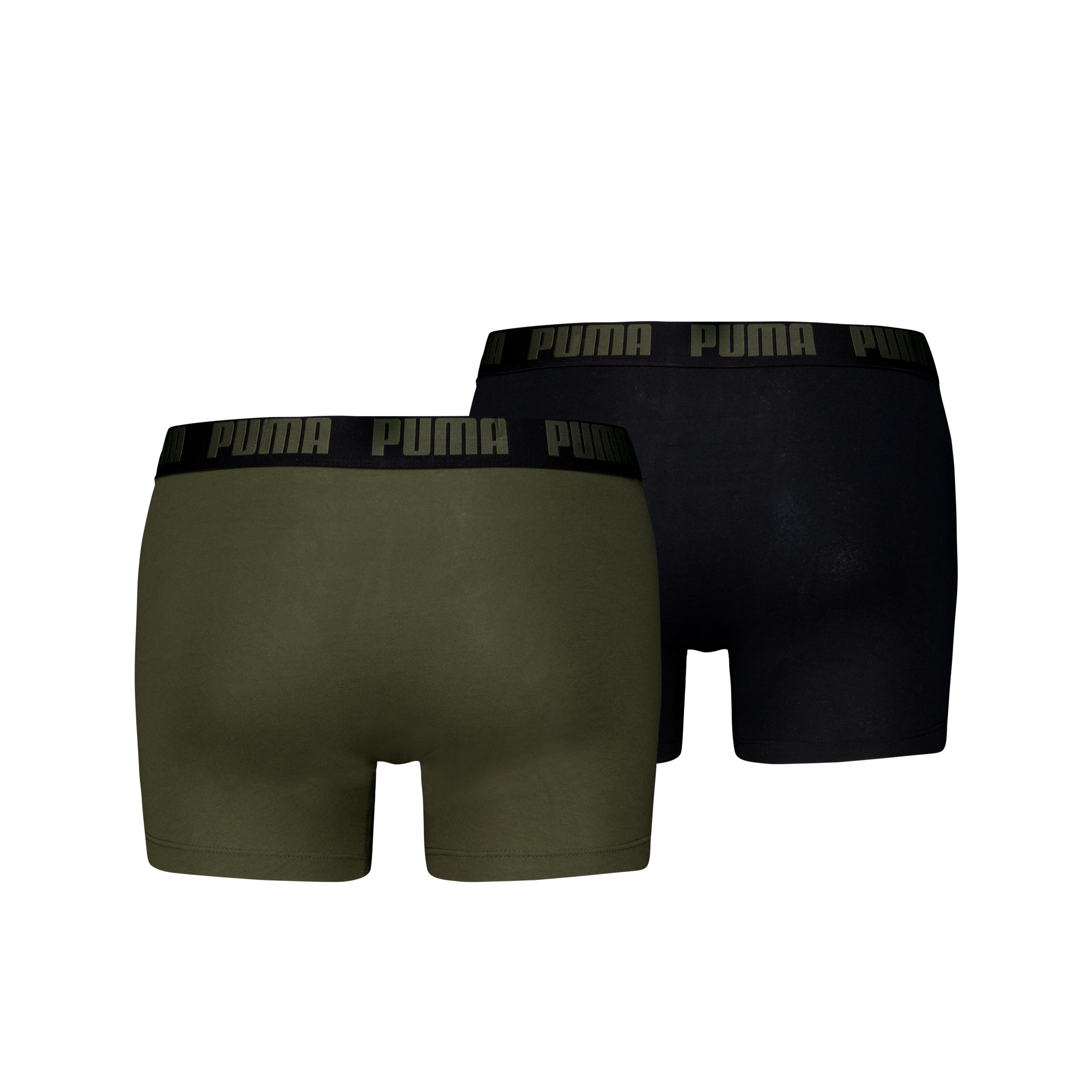 PUMA Boxershorts »PUMA MEN EVERYDAY BASIC BOXERS 2P«, (2er Pack), mit Logobund