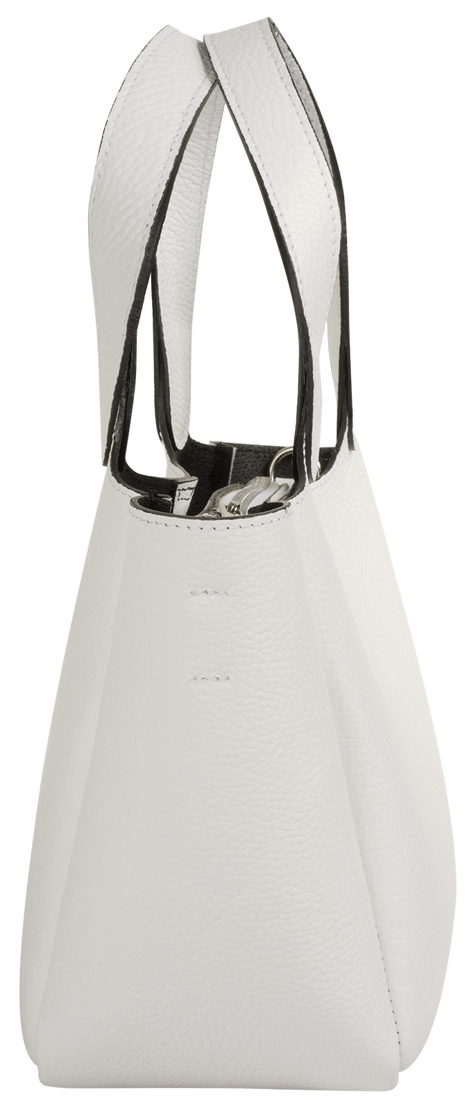 Cluty Henkeltasche echt Leder, Made in Italy