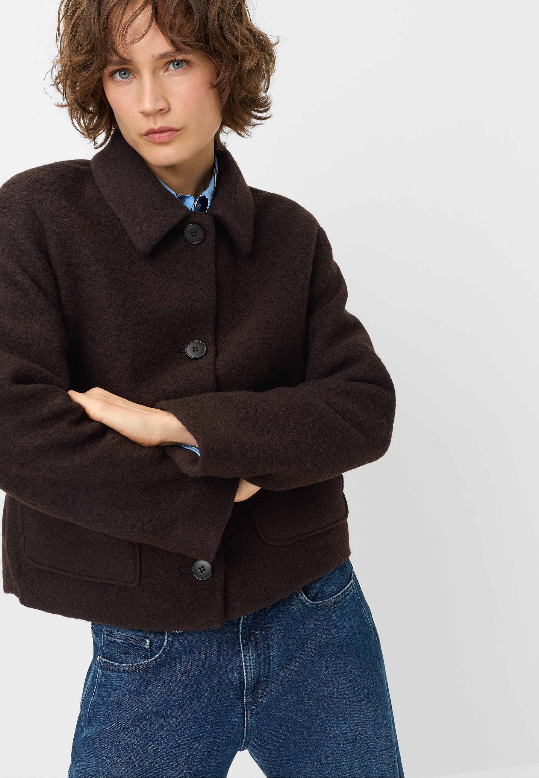 Fuchs Schmitt Kurzjacke Wollmischung, Regular Fit