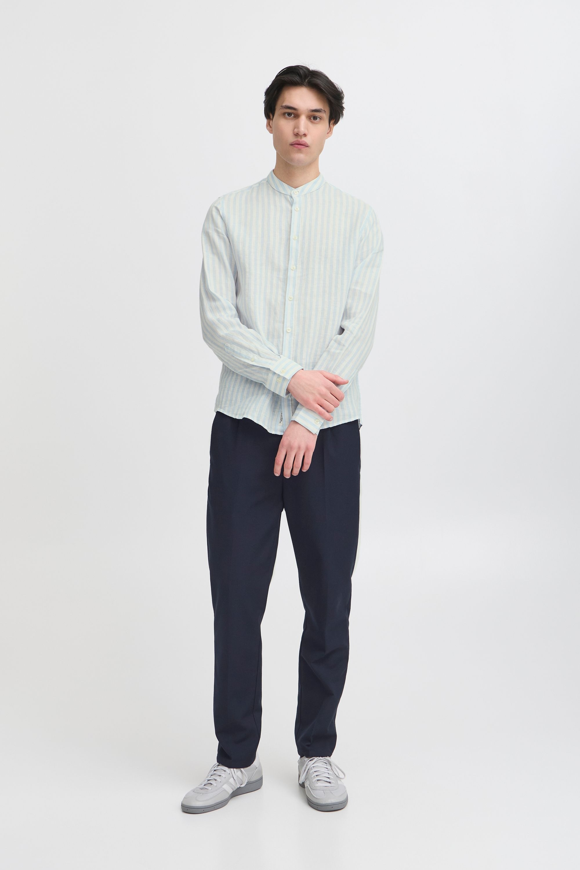 Casual Friday Langarmhemd »Langarmhemd CFANTON LS CC linen striped shirt«