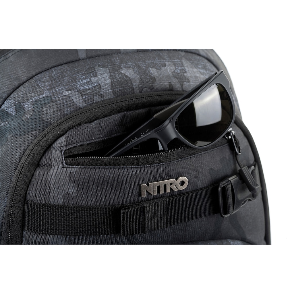 NITRO Schulrucksack »Chase«, Alltagsrucksack, Rucksack für Freizeit, Schule, Arbeit und Reise