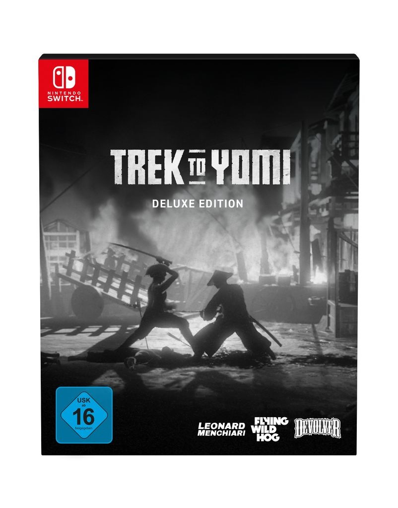 Spielesoftware»TrekToYomi:DeluxeEdition«NintendoSwitch in schwarz-weiß