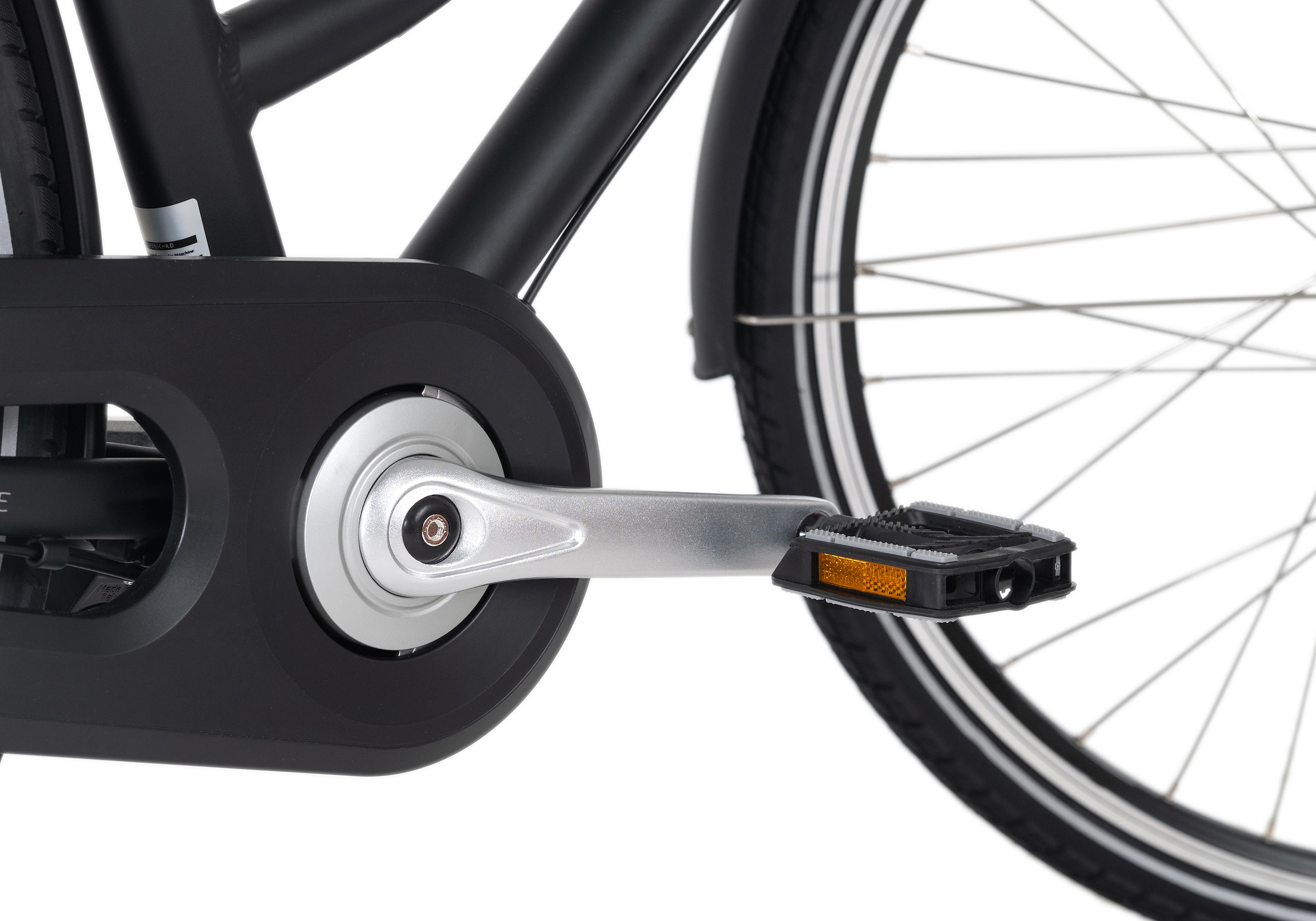 Adore »Cantaloupe« 3 Gang Shimano Nexus Schaltwerk Nabenschaltung Frontmotor 250 W Pedelec, Elektrofahrrad für Damen u. Herren