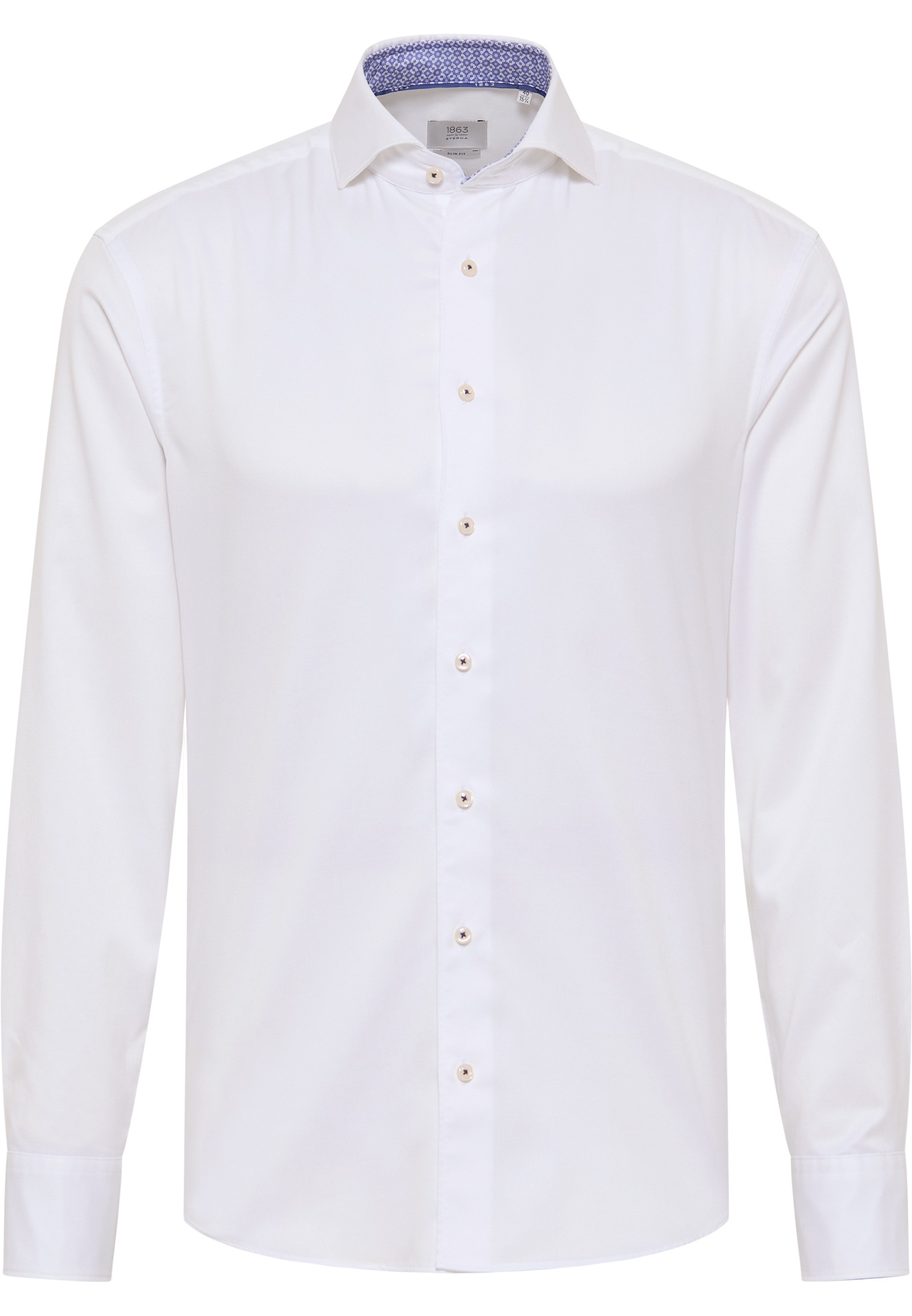 Eterna Langarmhemd »SLIM FIT«, EASY IRON (bügelleicht)