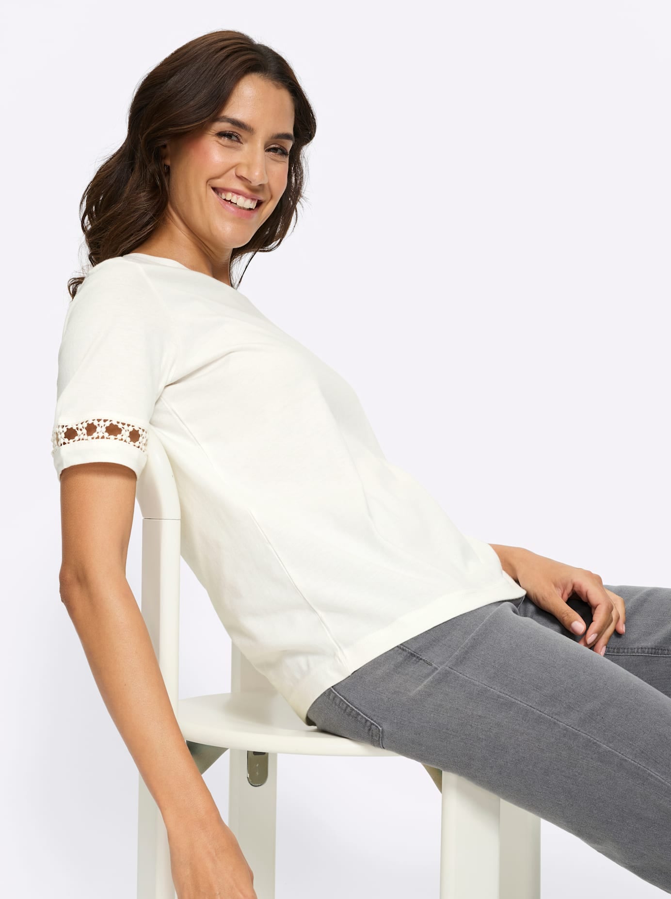 Inspirationen Kurzarmshirt »Kurzarm-Shirt« 1 tlg.