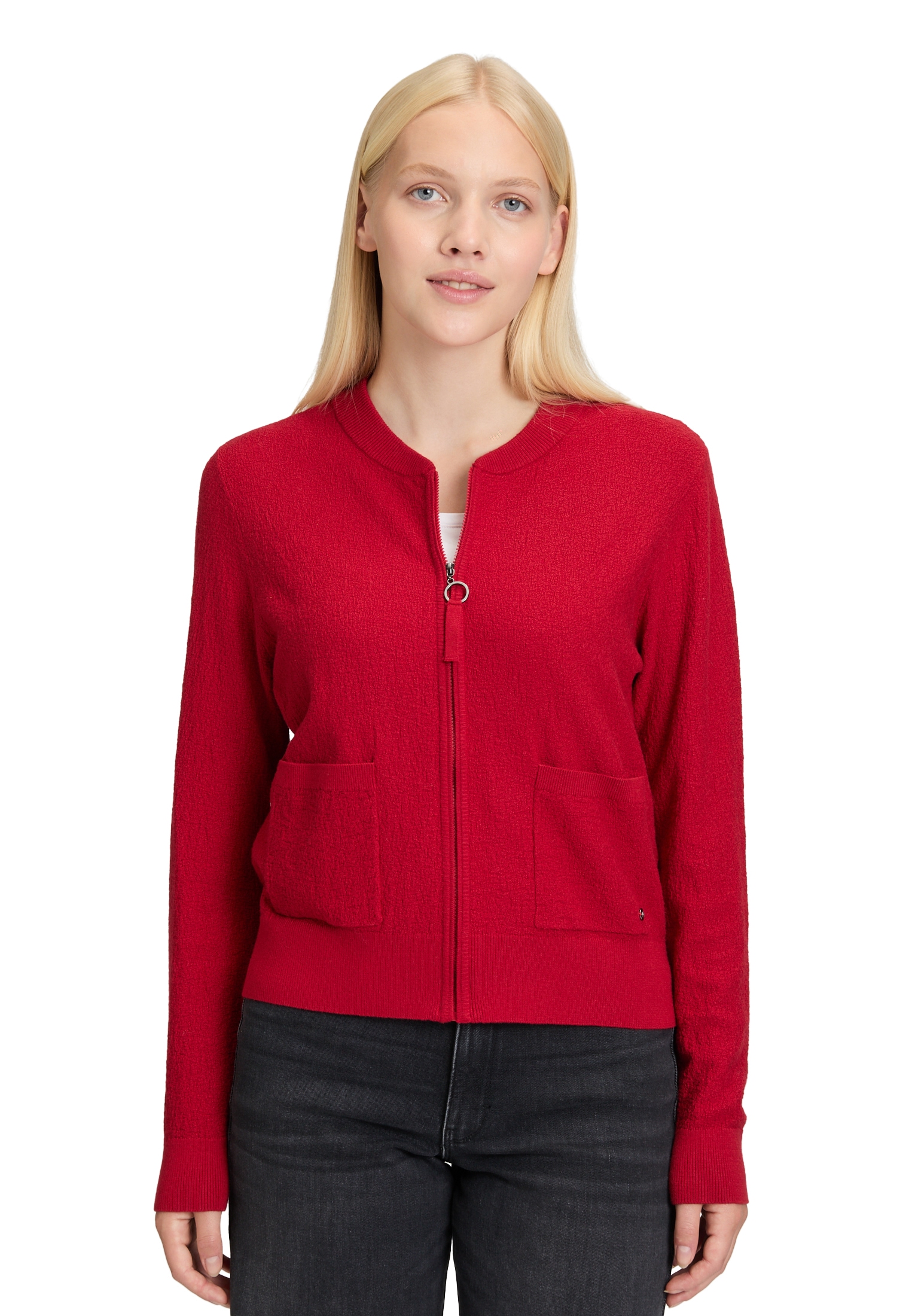 Betty&Co Cardigan »Strick-Cardigan mit Reißverschluss«