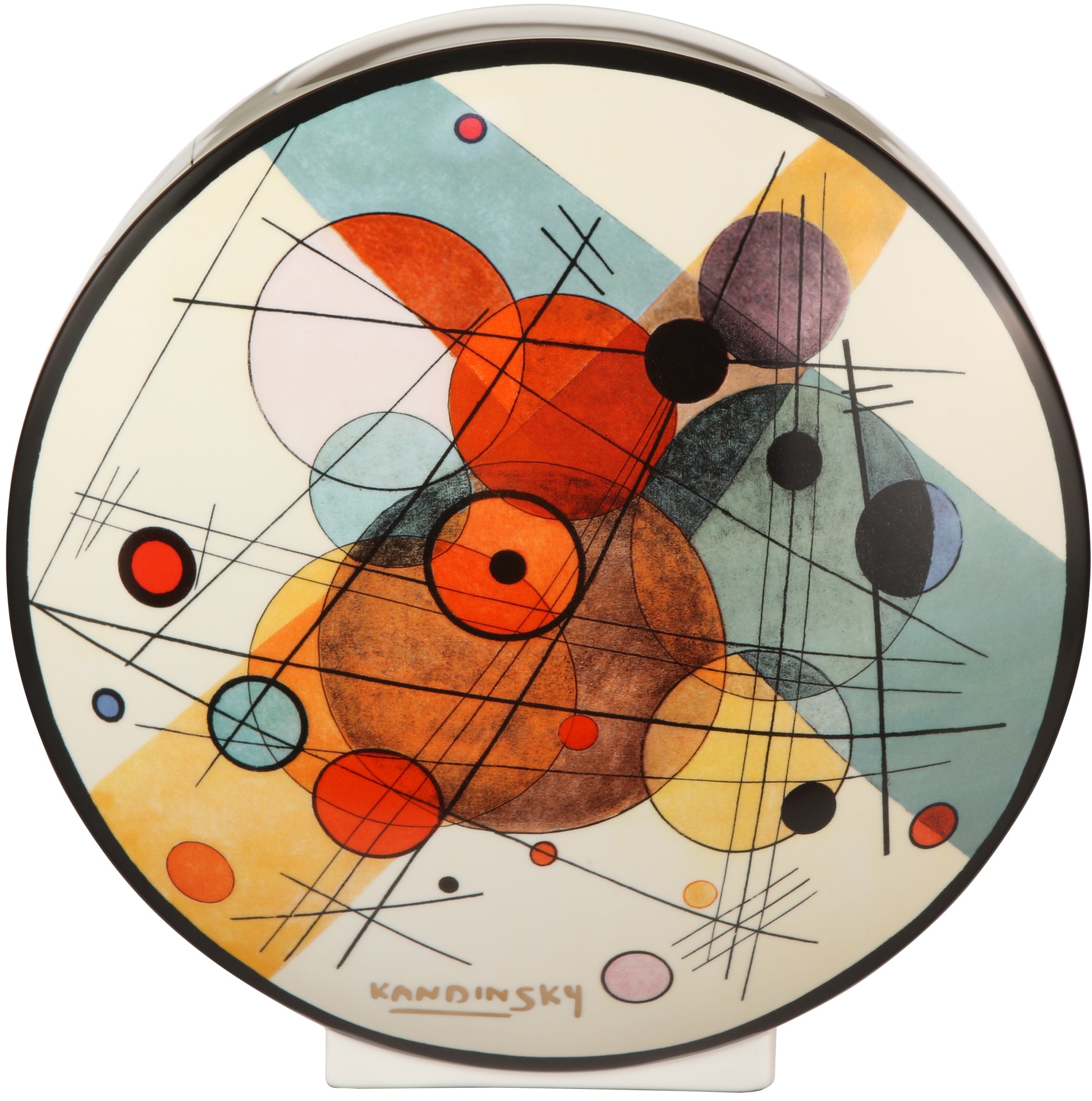 Goebel Dekovase »Kandinsky«, Artis Vase, Online Kandinsky bestellen Kreise im Kreis - OTTO Shop Wassily Orbis, im