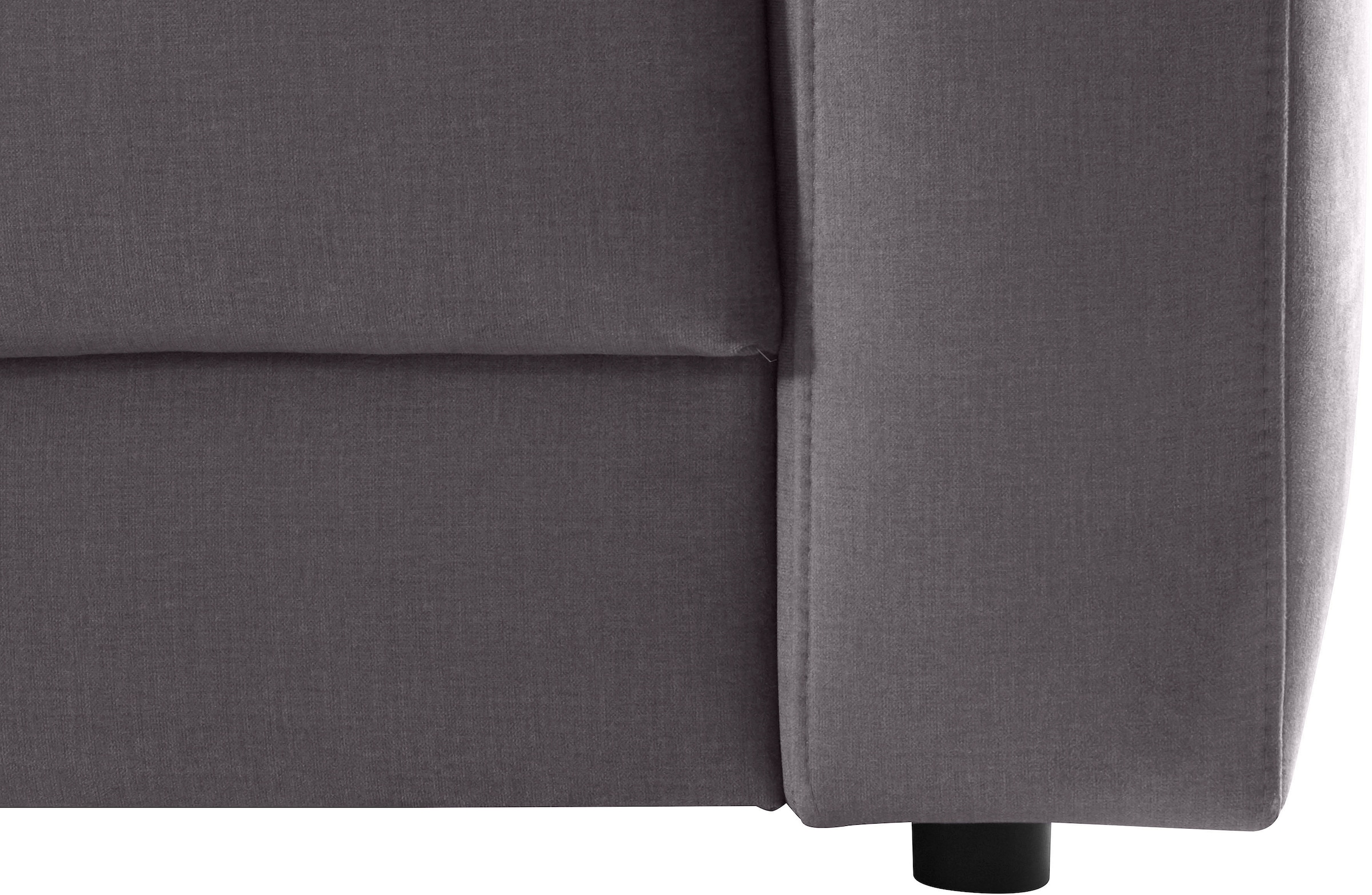 Places of Style Ecksofa »Bloomfield, L-Form«, In verschiedenen Größen