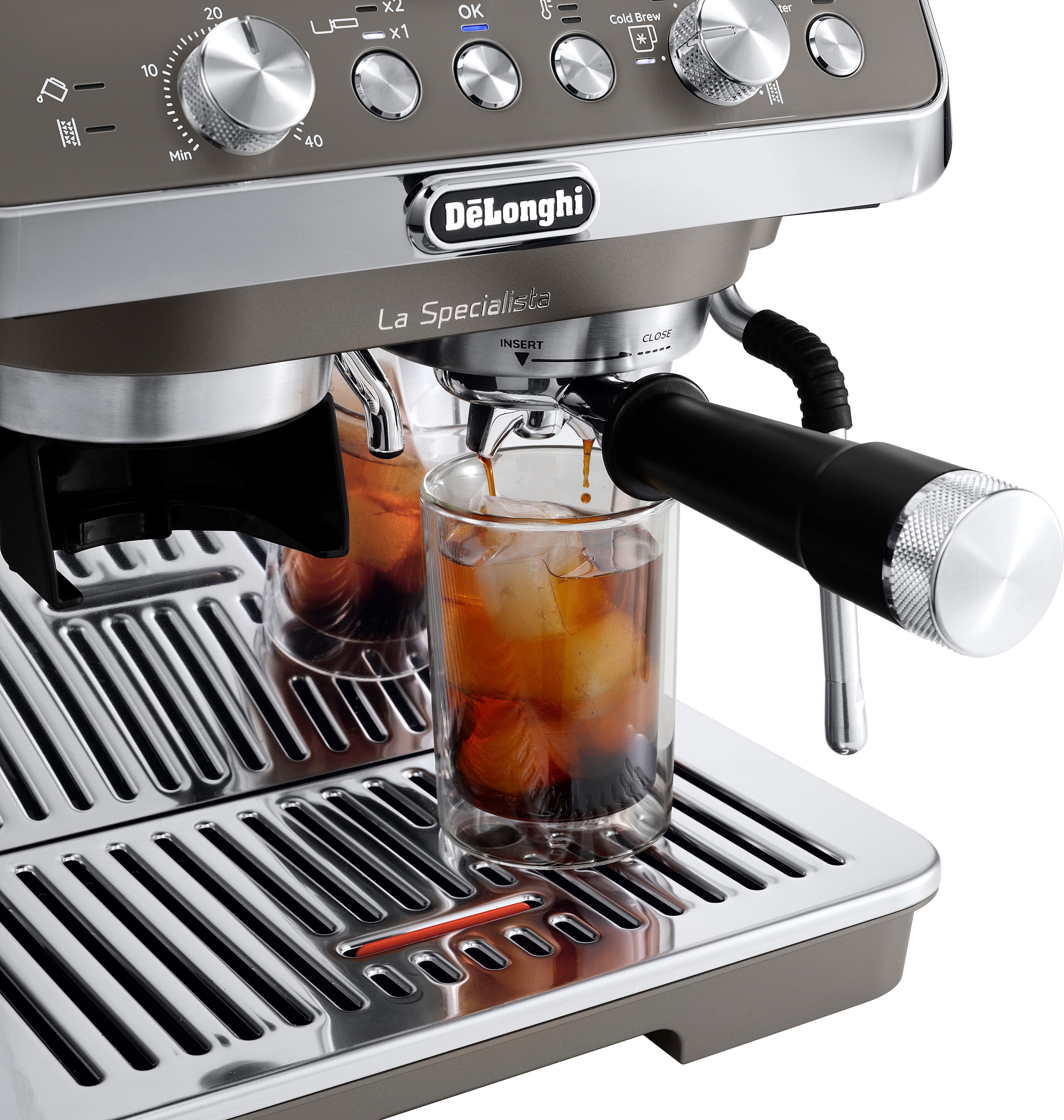 De'Longhi Espressomaschine »La Specialista Arte Evo Cold Brew EC9255.T«, Siebträger