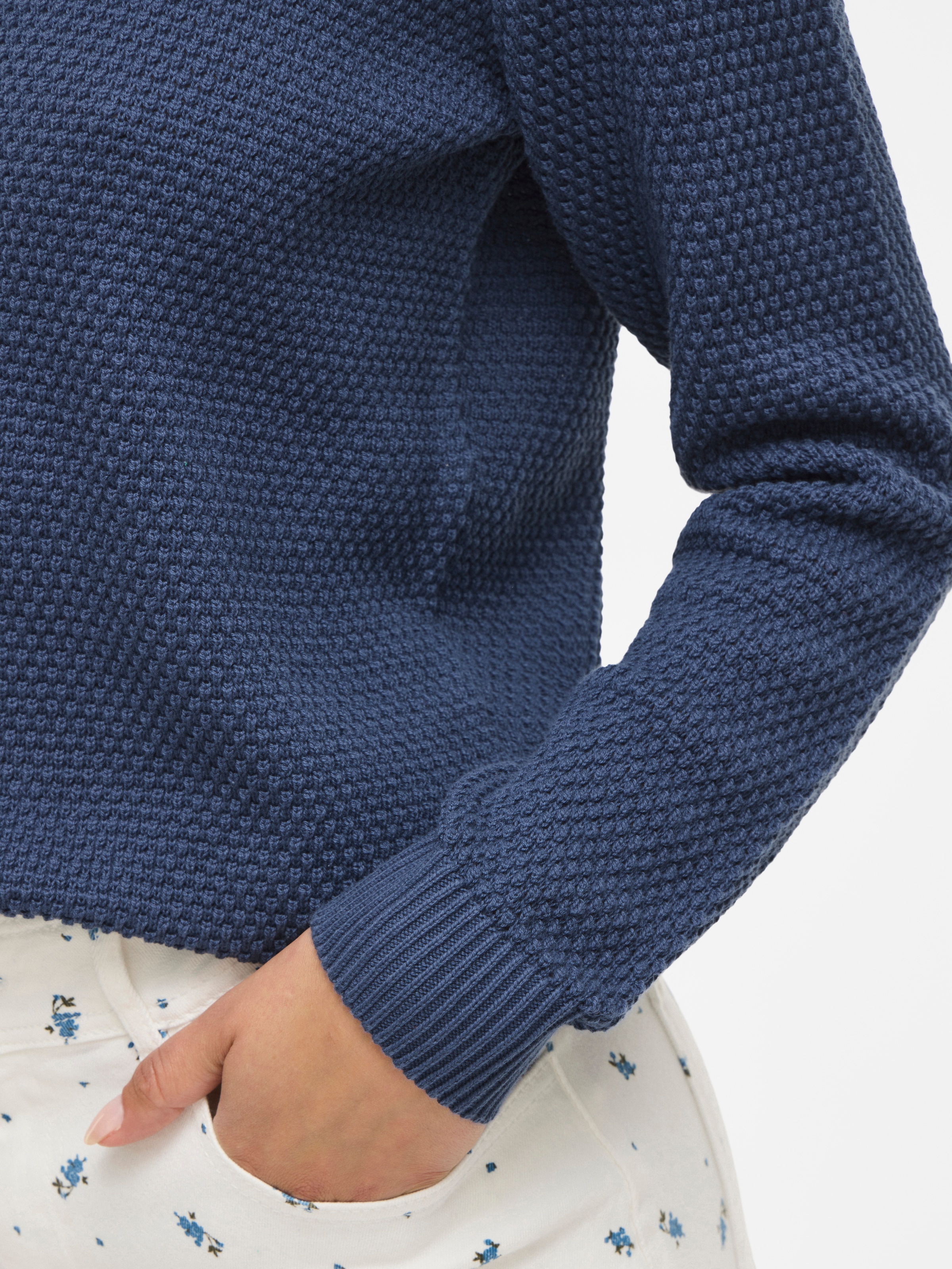 Vila Rundhalspullover »VIDALO O-NECK L/S KNIT TOP- NOOS«