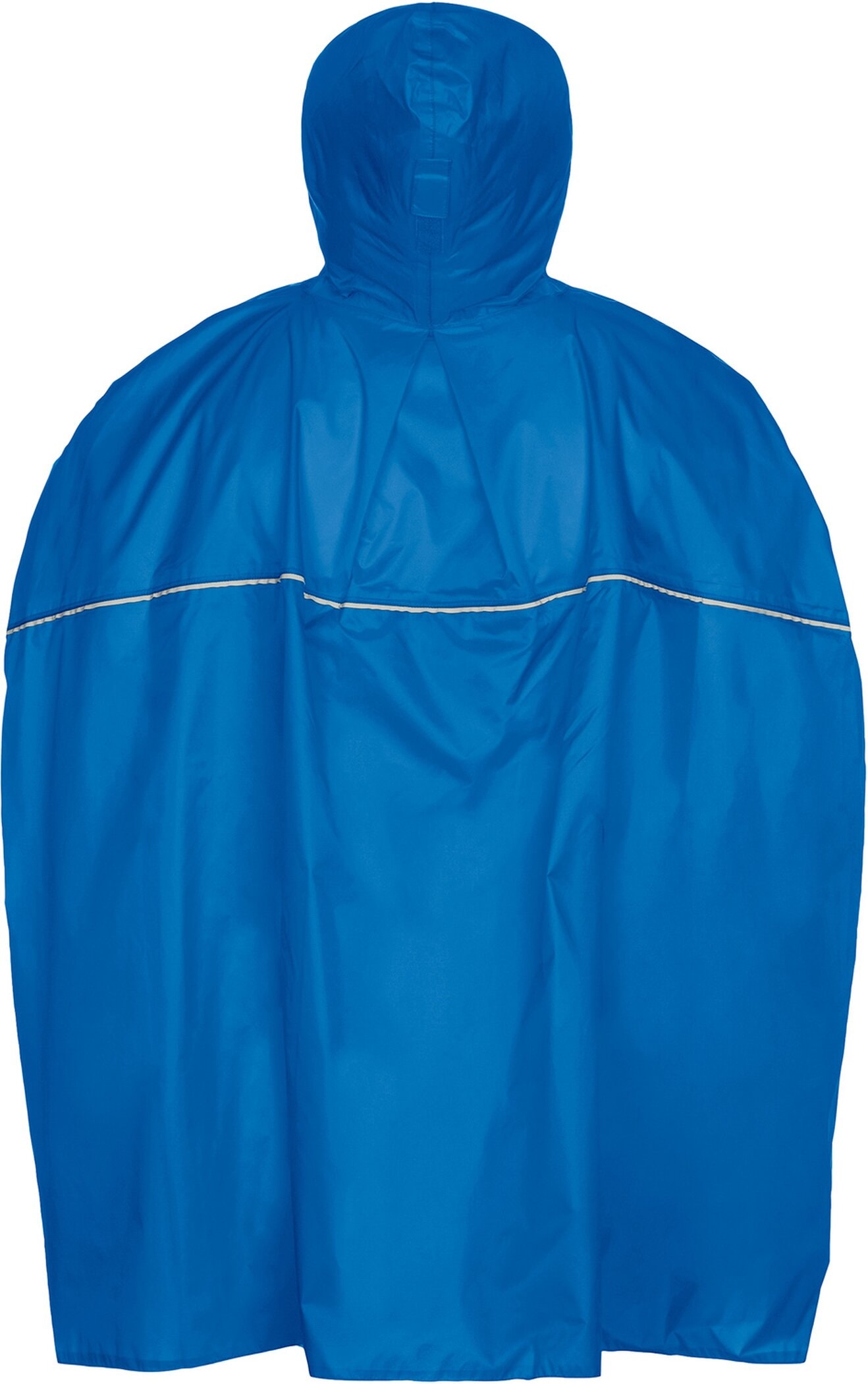 VAUDE Regenponcho mit reflektierenden Elementen, aus Polyamid, wasserdicht