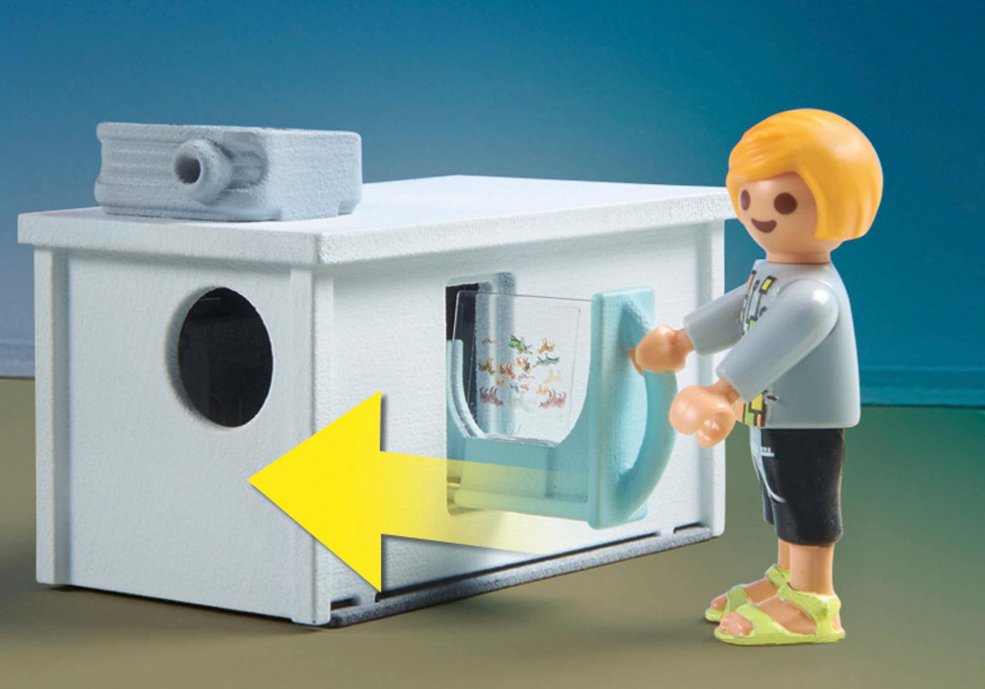 Playmobil® Konstruktions-Spielset »Virtuelles Klassenzimmer (71330), My City Life«, (17 St.), mit Licht; Made in Germany