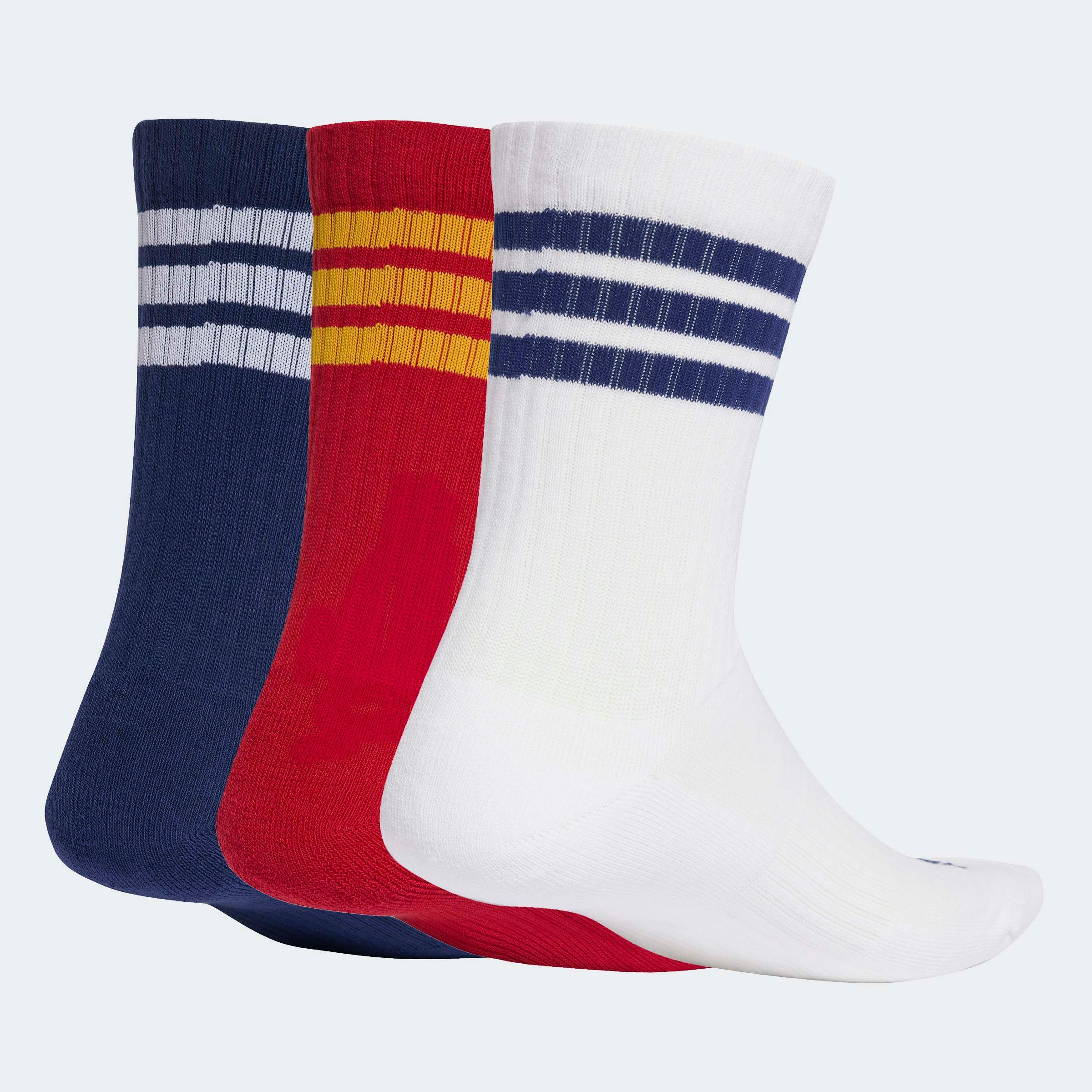 adidas Performance Funktionssocken »3-STREIFEN DÄMPFENDE SPORTSWEAR CREW, 3 PAAR« 3 Paar tlg.