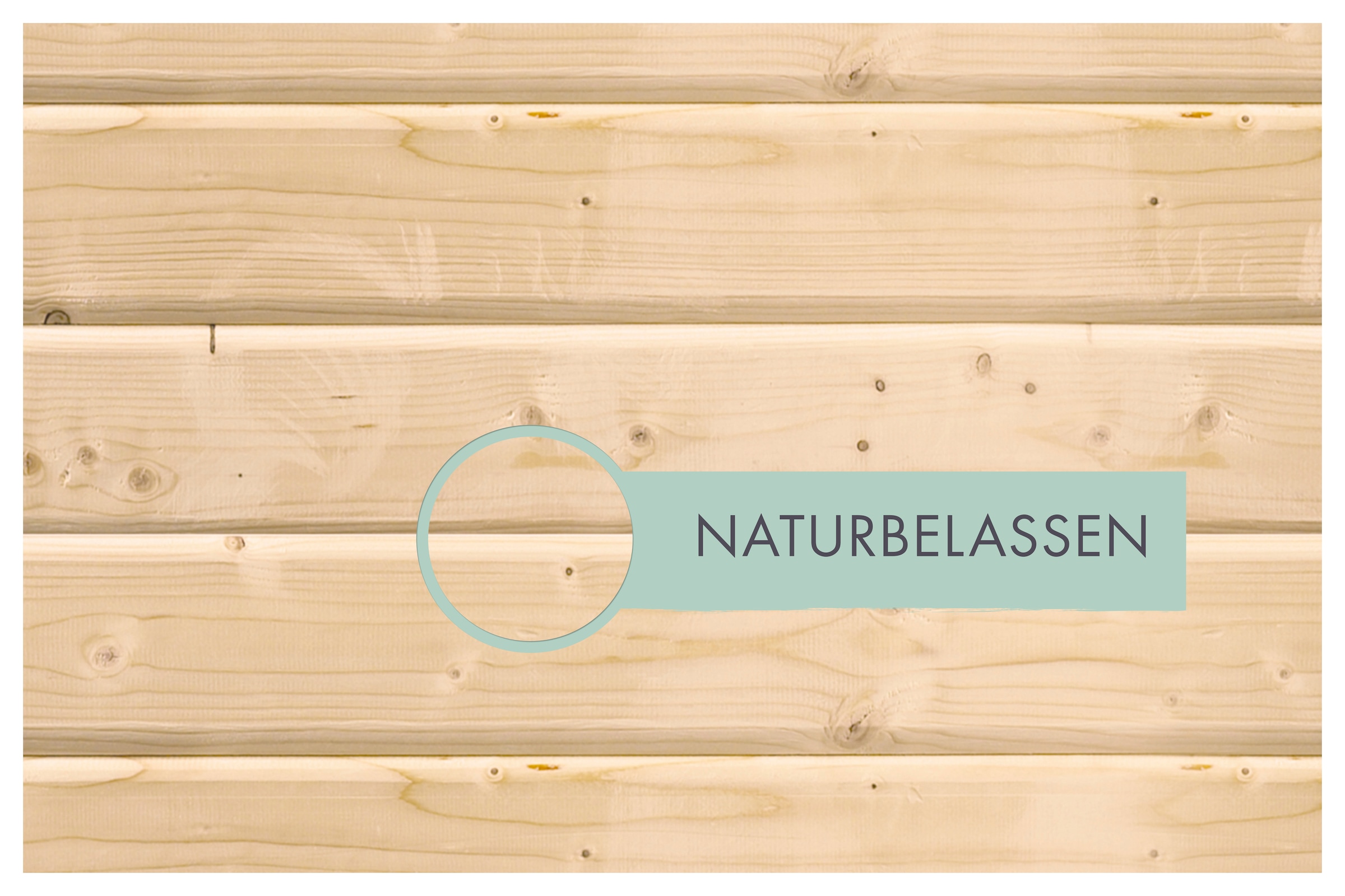 Karibu Gartenhaus »Schloßsee 3«, terragrau oder natur