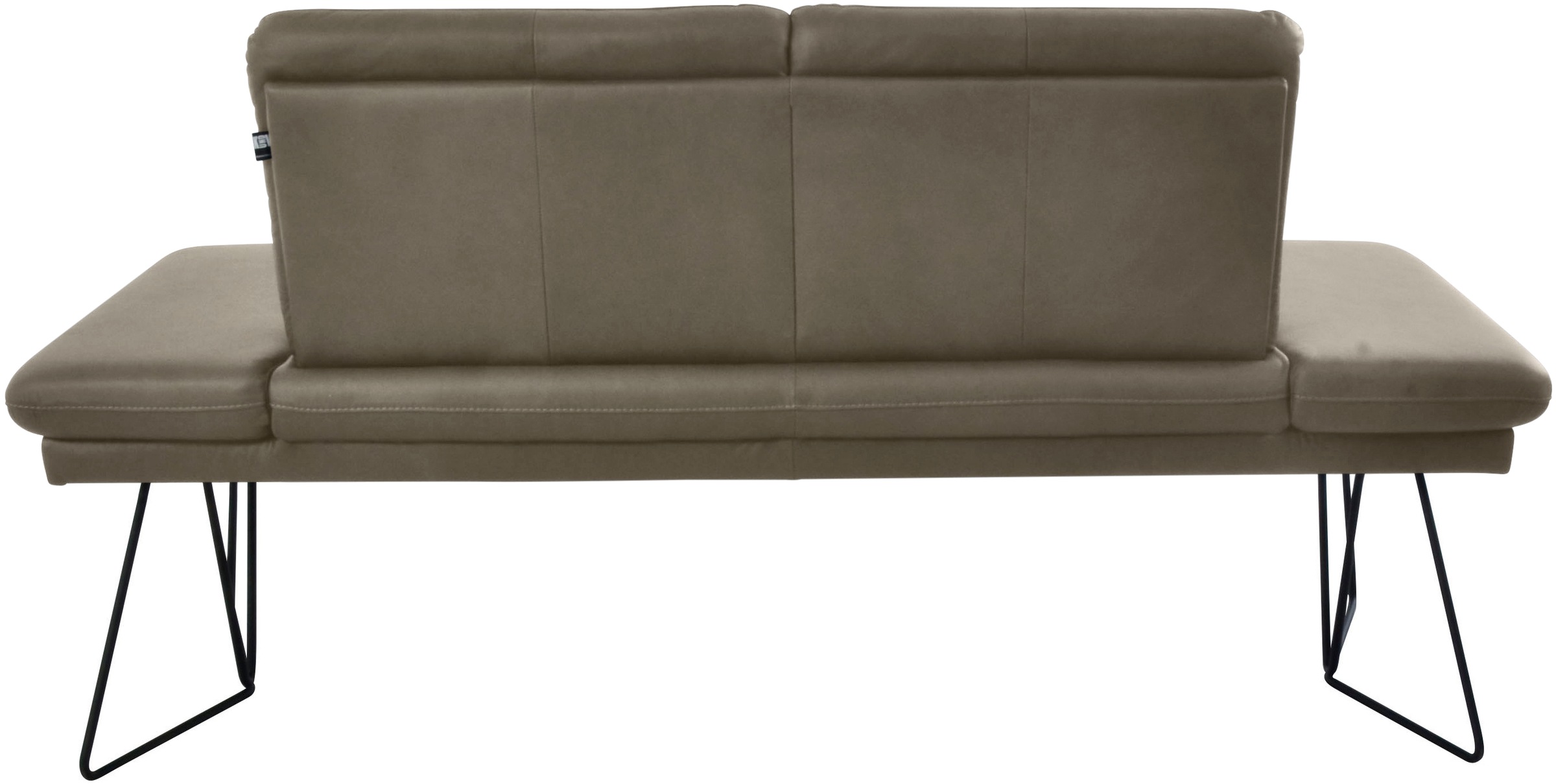 K+W Komfort & Wohnen Polsterbank »Pego« Seitenteilverstellung, wahlweise in 206 oder 226cm