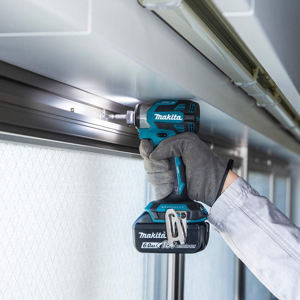 Makita Akku-Schlagschrauber »»DTD173 Z««, (Schlagschrauber mit vier Schraubmodi), Ohne Akku, ohne Ladegerät, 1/4", 0-3.800 min-1