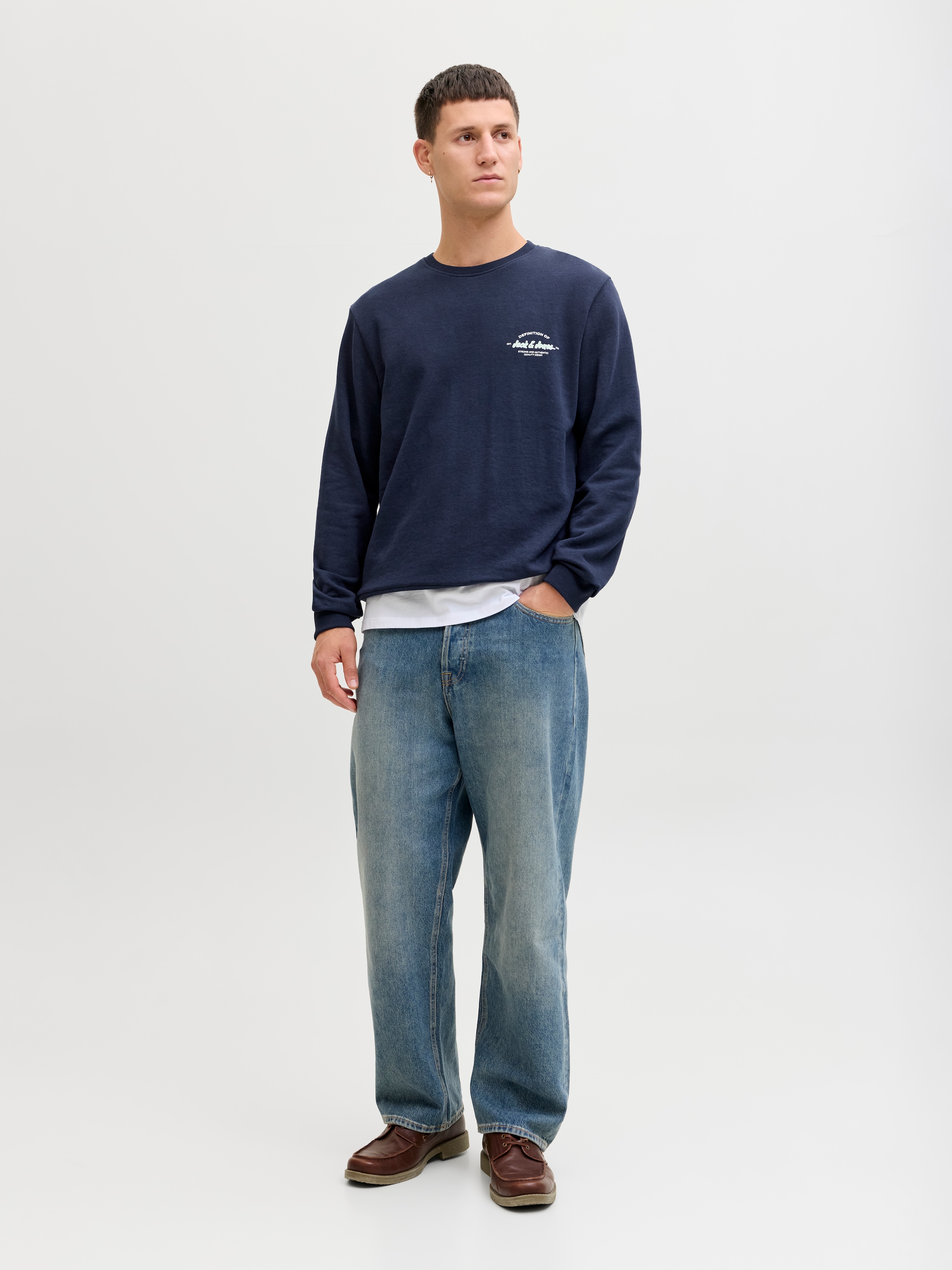 Jack & Jones Sweatshirt »JJBRANDON SWEAT CREW NECK«

