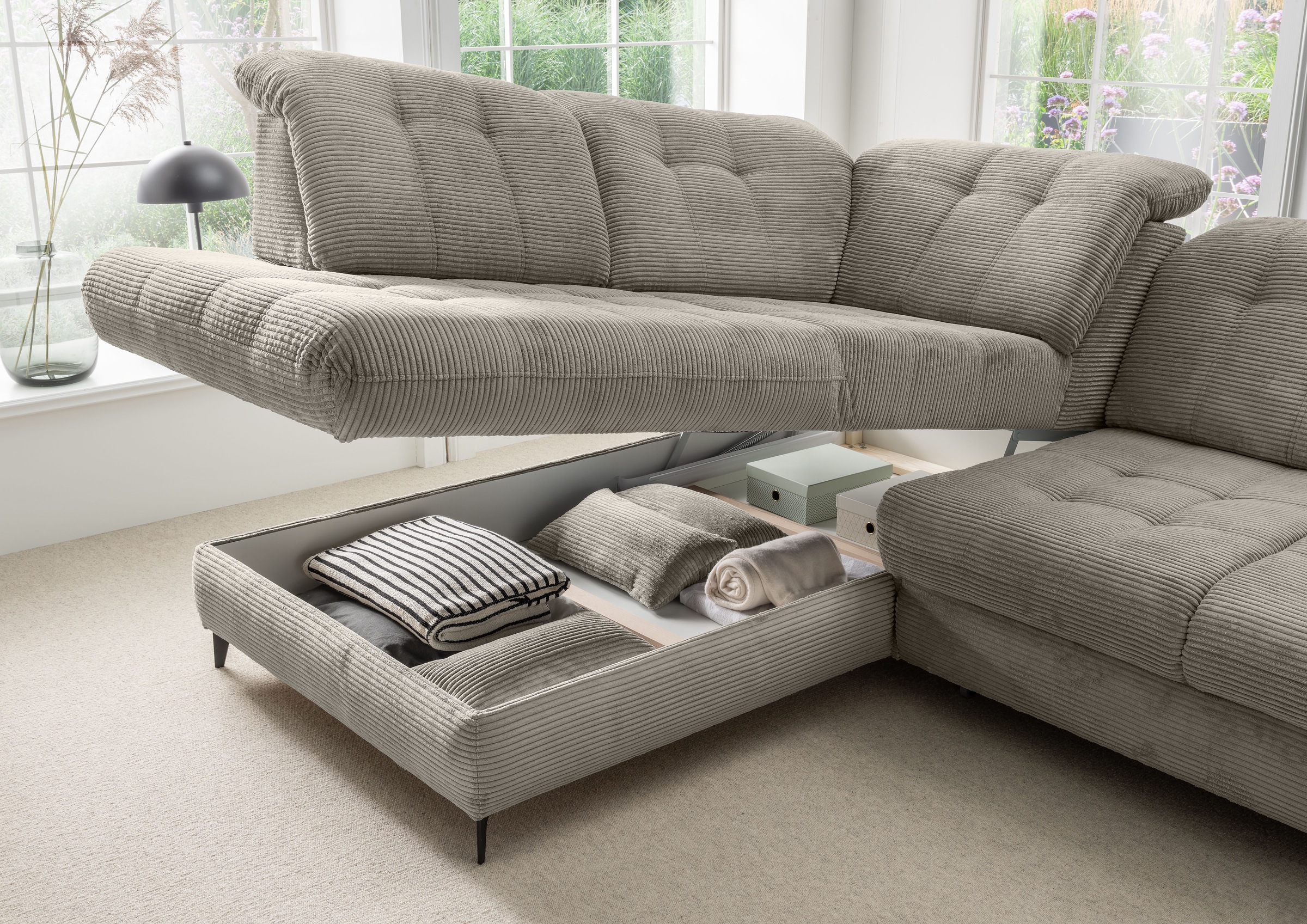 Home affaire Wohnlandschaft »Delphino«