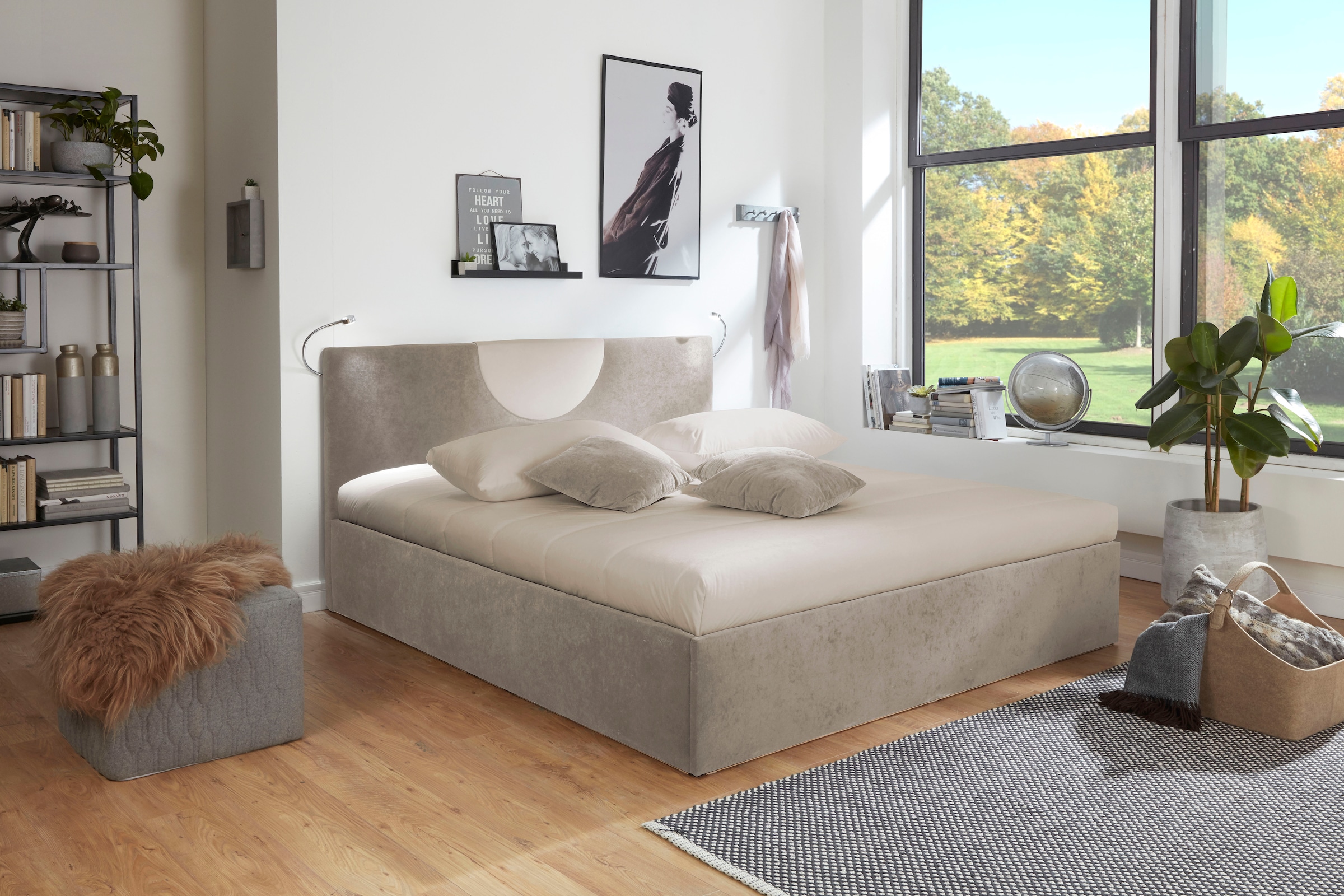 Westfalia Schlafkomfort Bett »Pisa in verschiedenen Härtegraden und Größen« wahlweise mit oder ohne Bettkasten