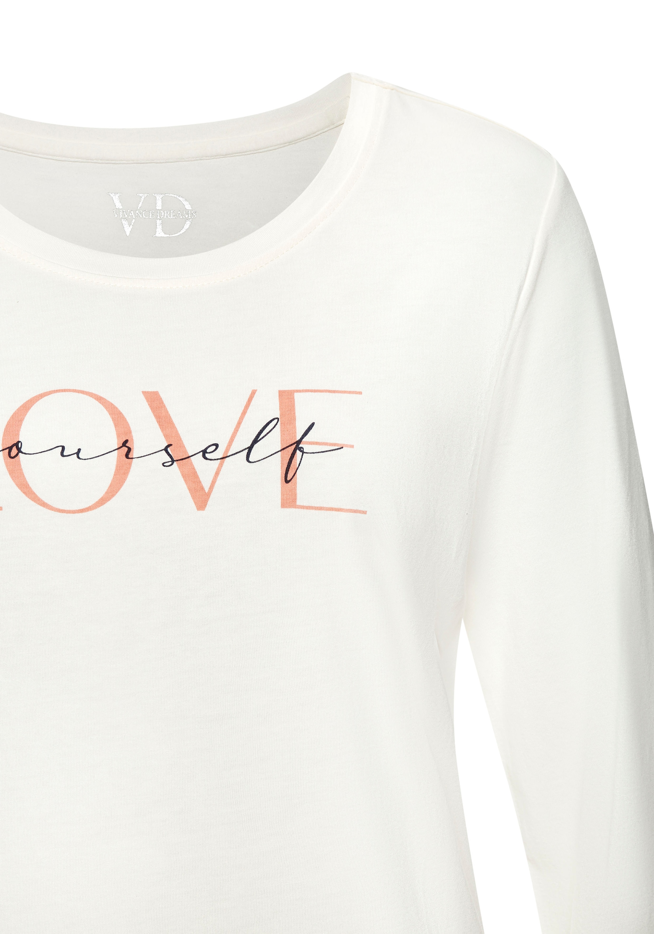 Vivance Dreams Longsleeve, mit schönem Frontprint
