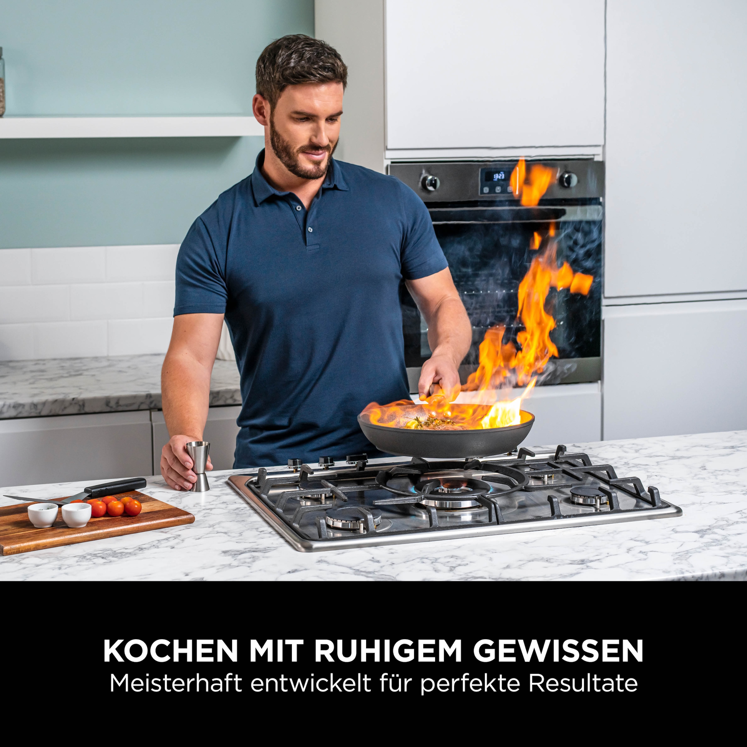 NINJA Wok »Ninja ZEROSTICK Premium Wok 28 cm C30928DE« Aluminium 1 Stk. tlg. Premium Kollektion, ZEROSTICK Technologie, garen ohne Fett