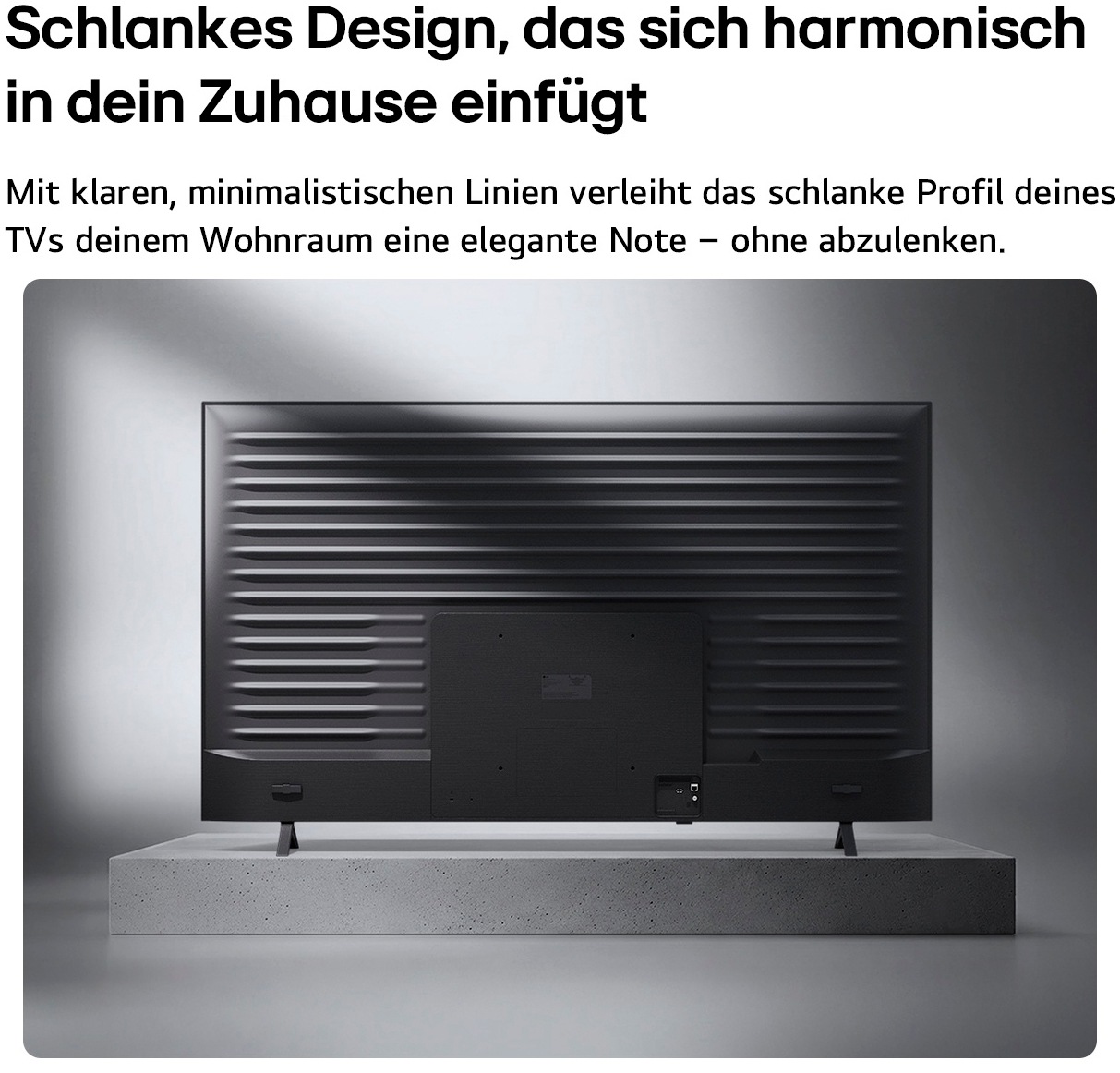 LG QNED-Fernseher »85QNED8MB6A« 215 cm/85 ″ Smart-TV