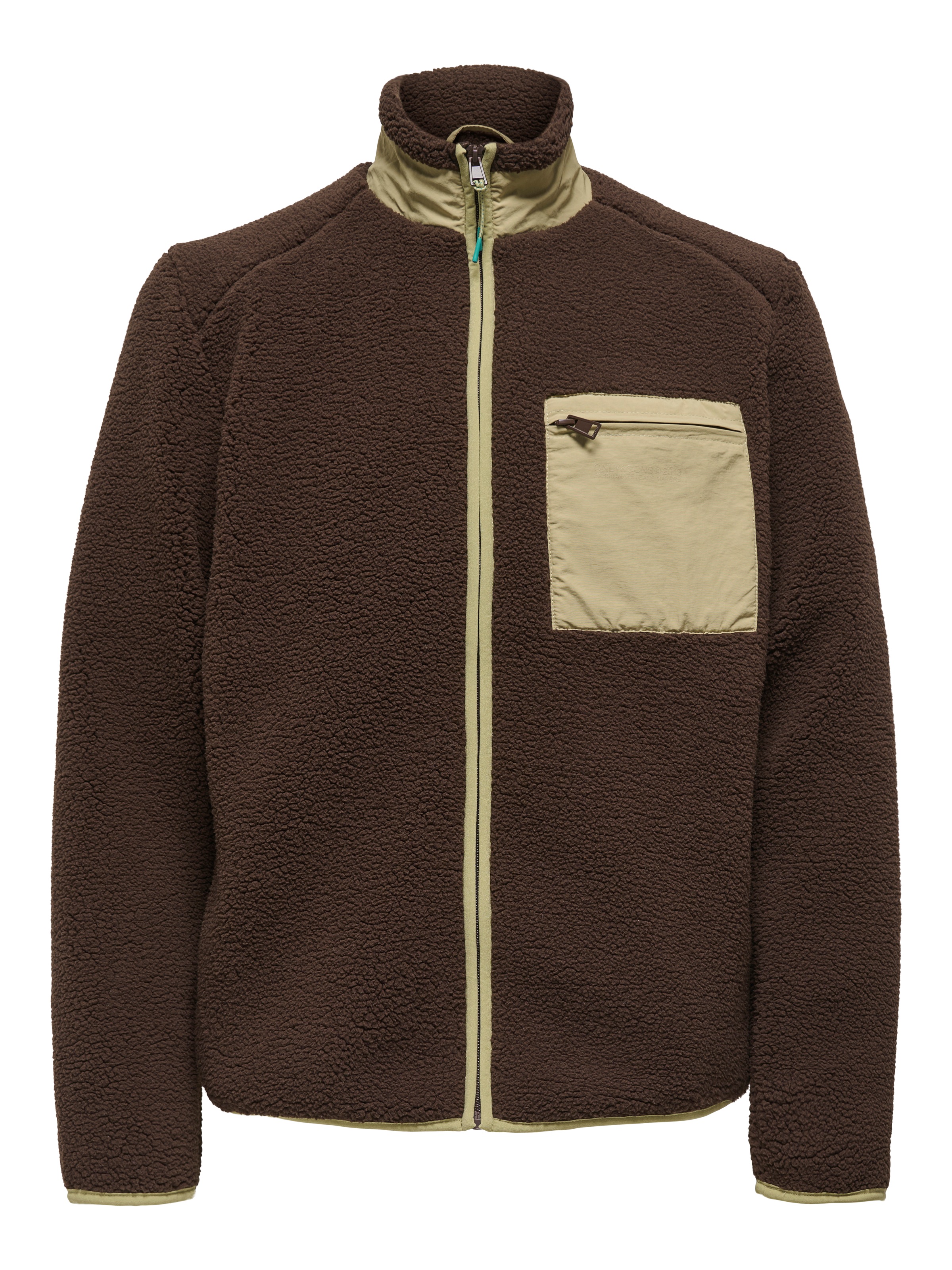 ONLY & SONS Strickfleecejacke »ONSDALLAS LIFE SHERPA JACKET OTW VD«