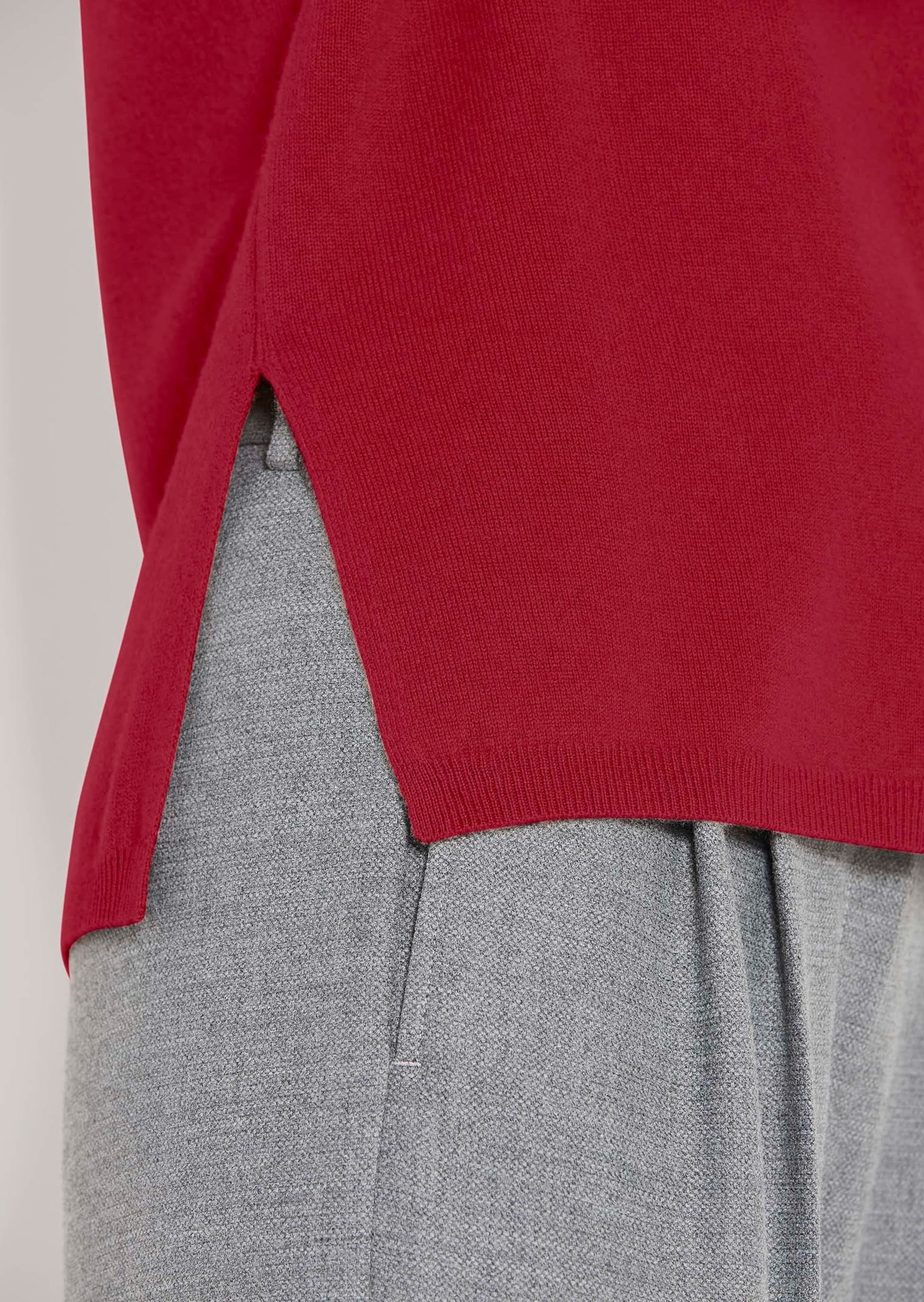 MADELEINE Longpullover »Kaschmirpullover Schlichter Strickpullover mit U-Boot-Ausschnitt« Good-Cashmere-Qualität