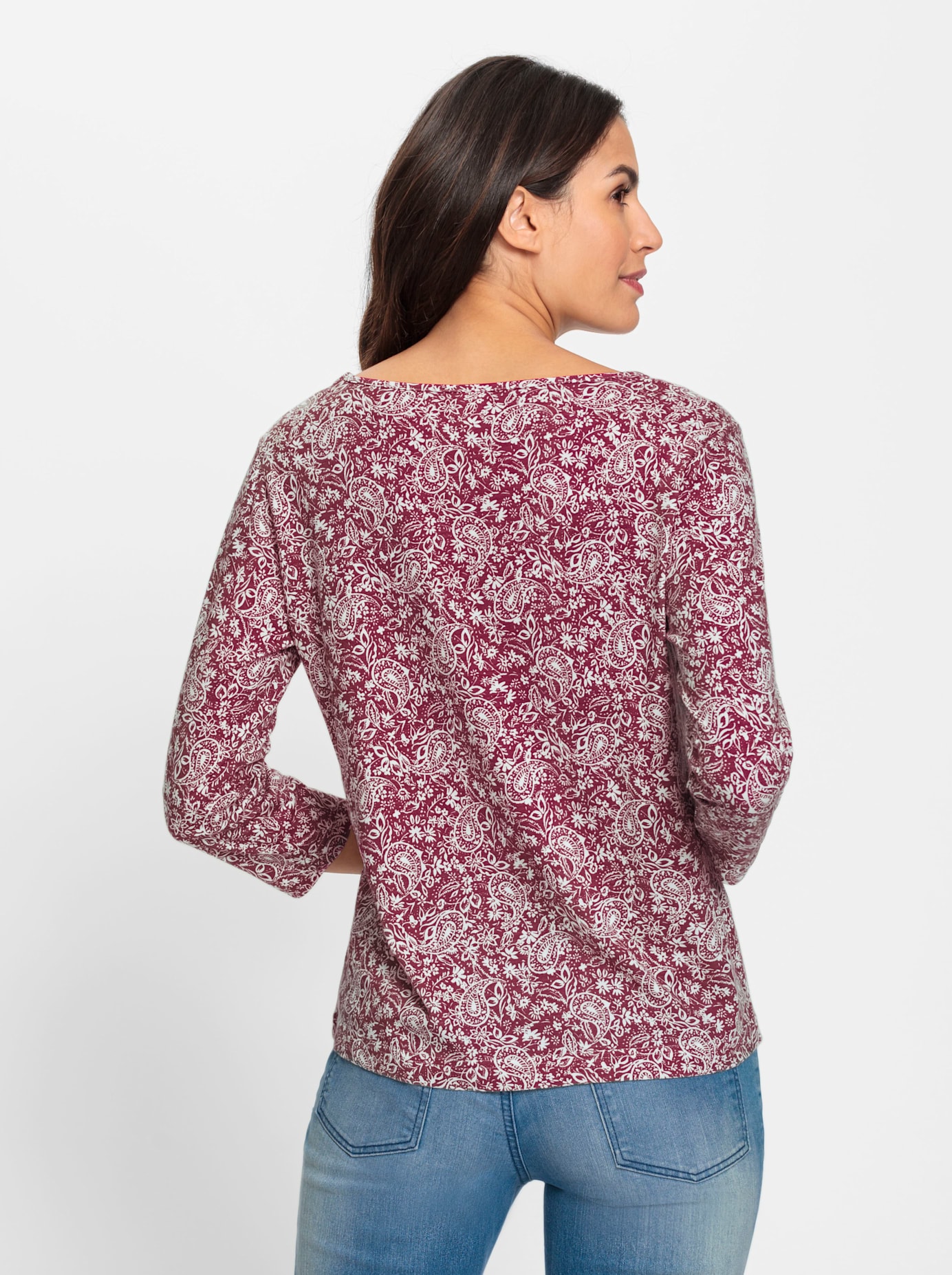 Inspirationen 3/4-Arm-Shirt »Shirt«, (1 tlg.)
