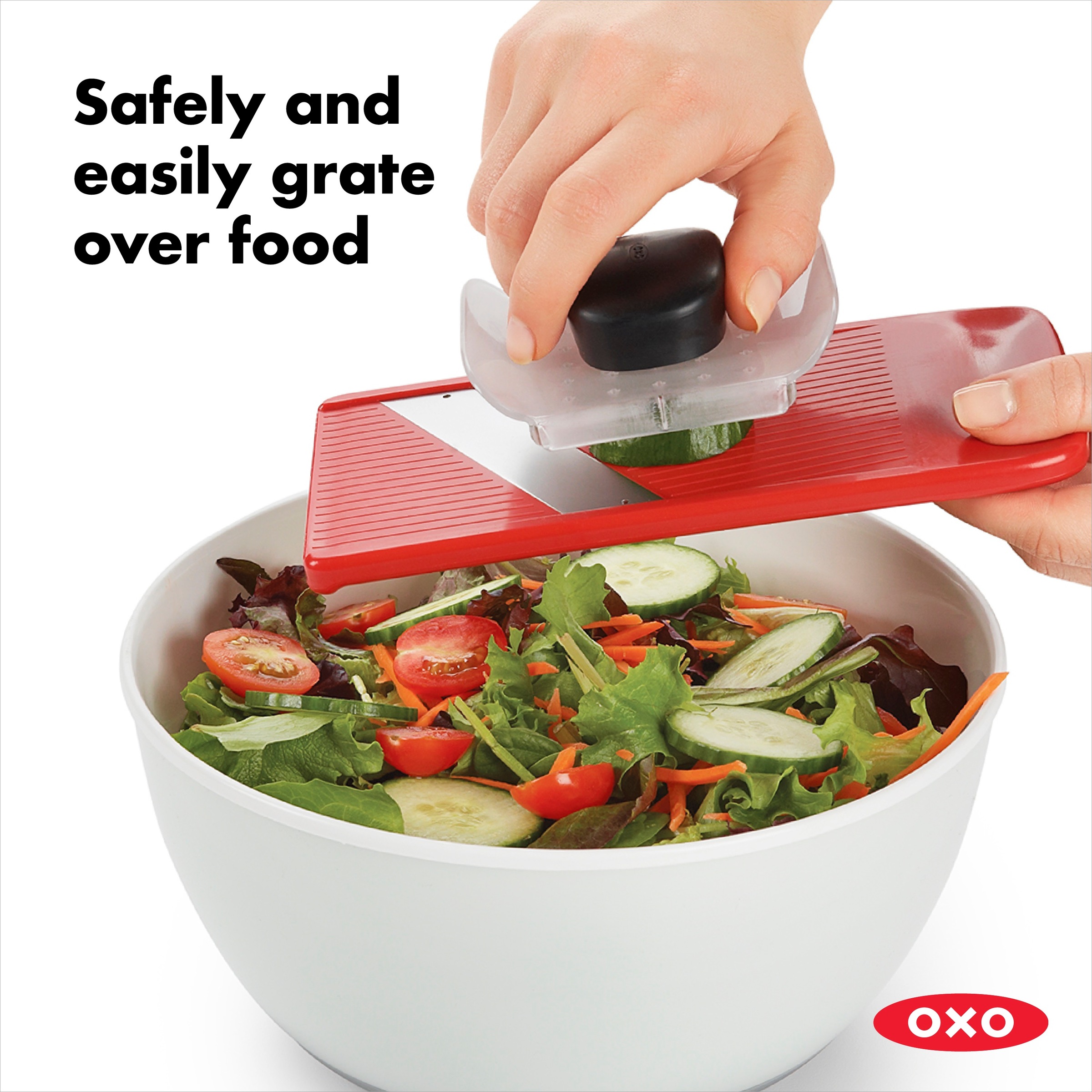 OXO Good Grips Multireibe, (Set), Reibe- und Schneide-Set