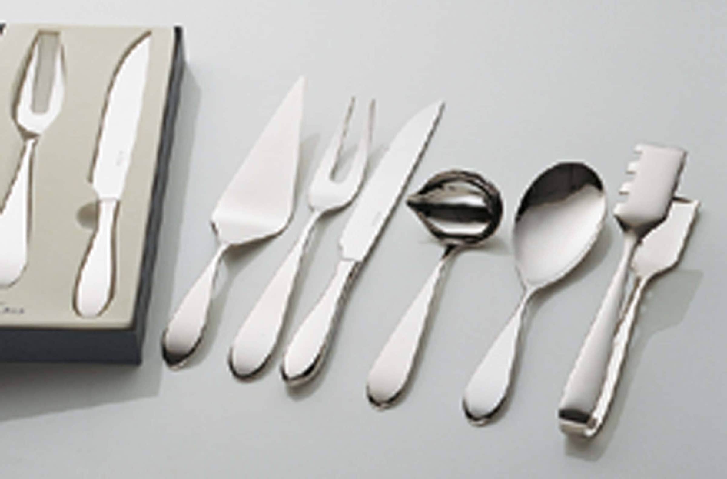 Villeroy & Boch Besteck-Set »Servierbesteck Sereno XXL 7er Set silber« Spülmaschinenfest